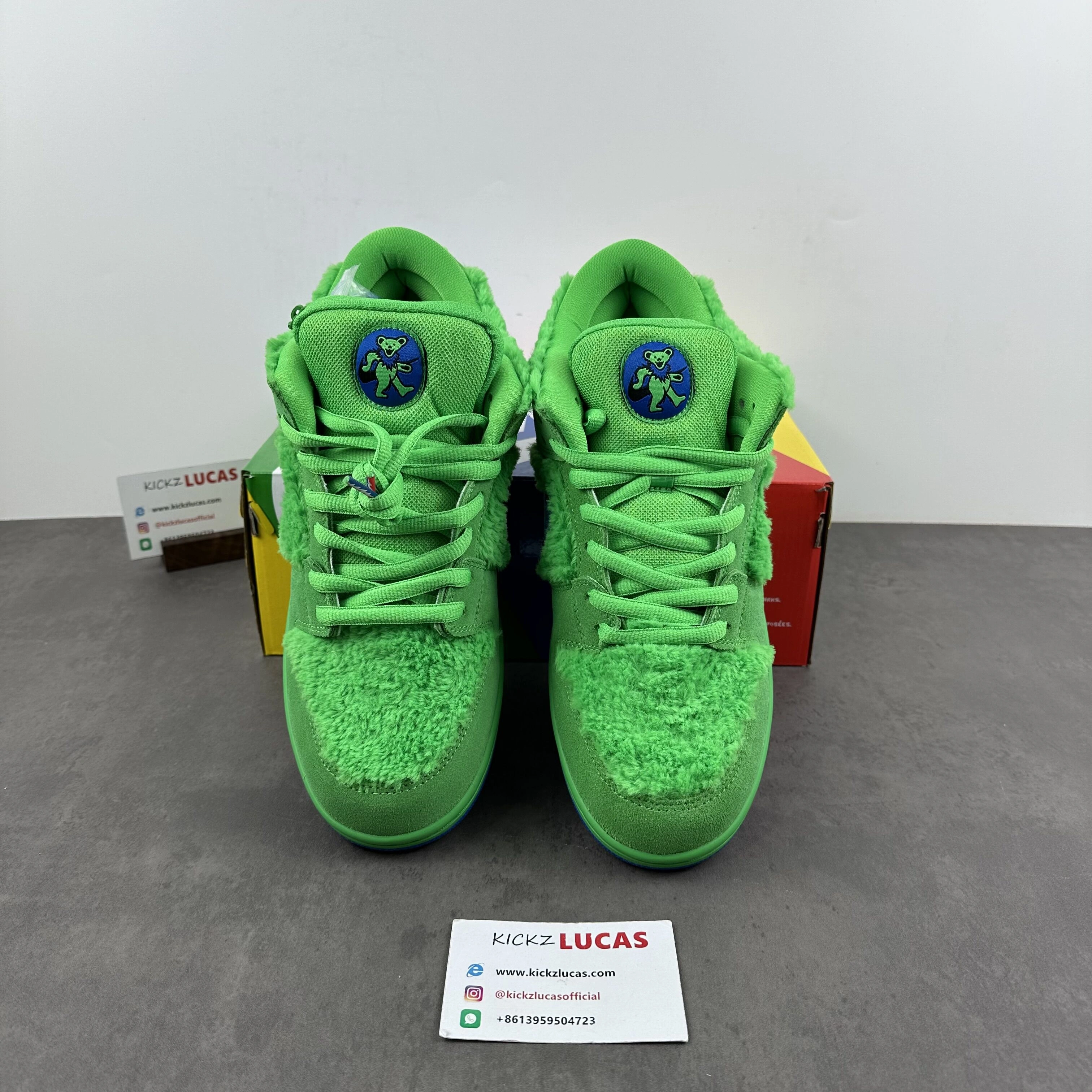 SB Dunk Low Grateful Dead Bears Green CJ5378- Bright 57