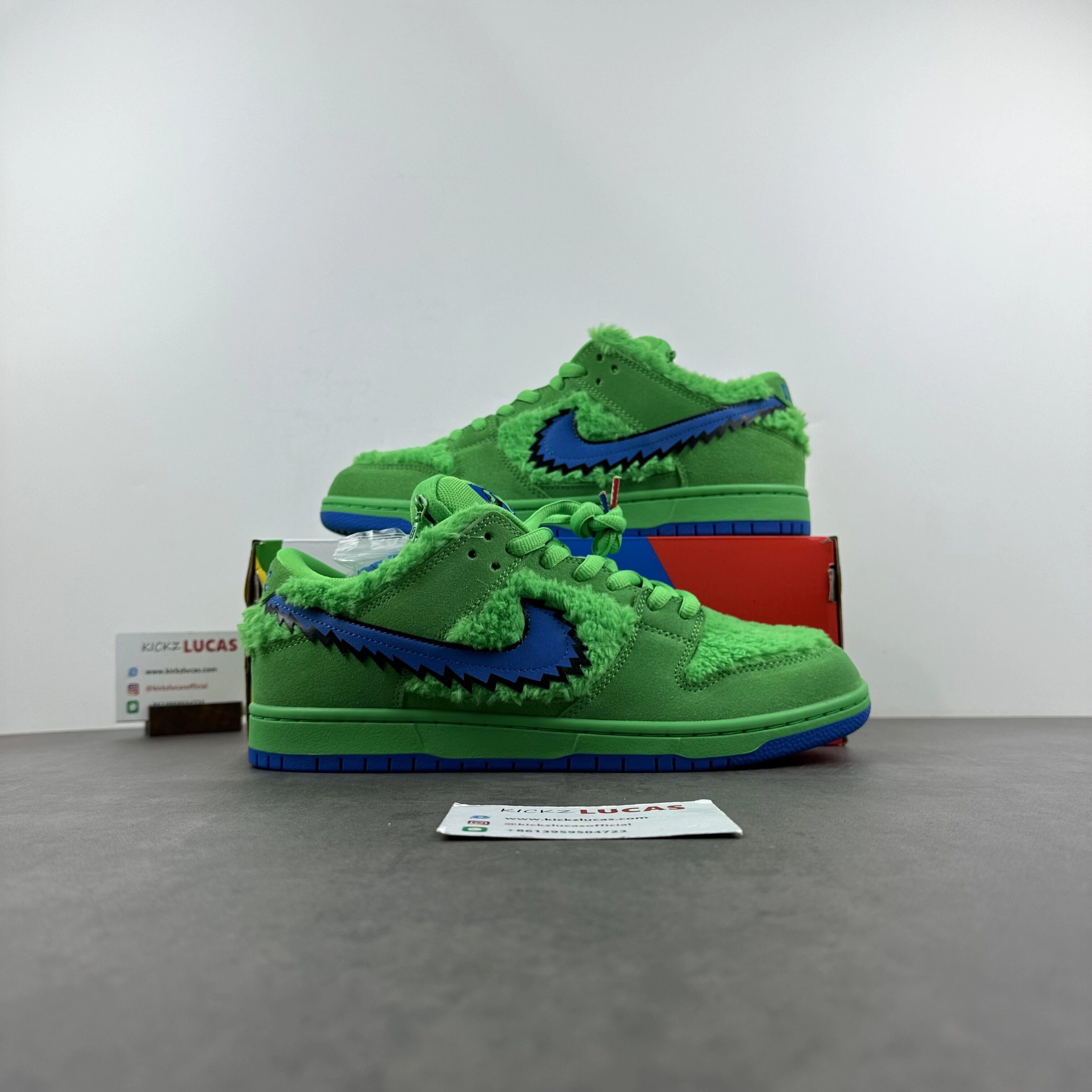 SB Dunk Low Grateful Dead Bears Green CJ5378- Bright 57