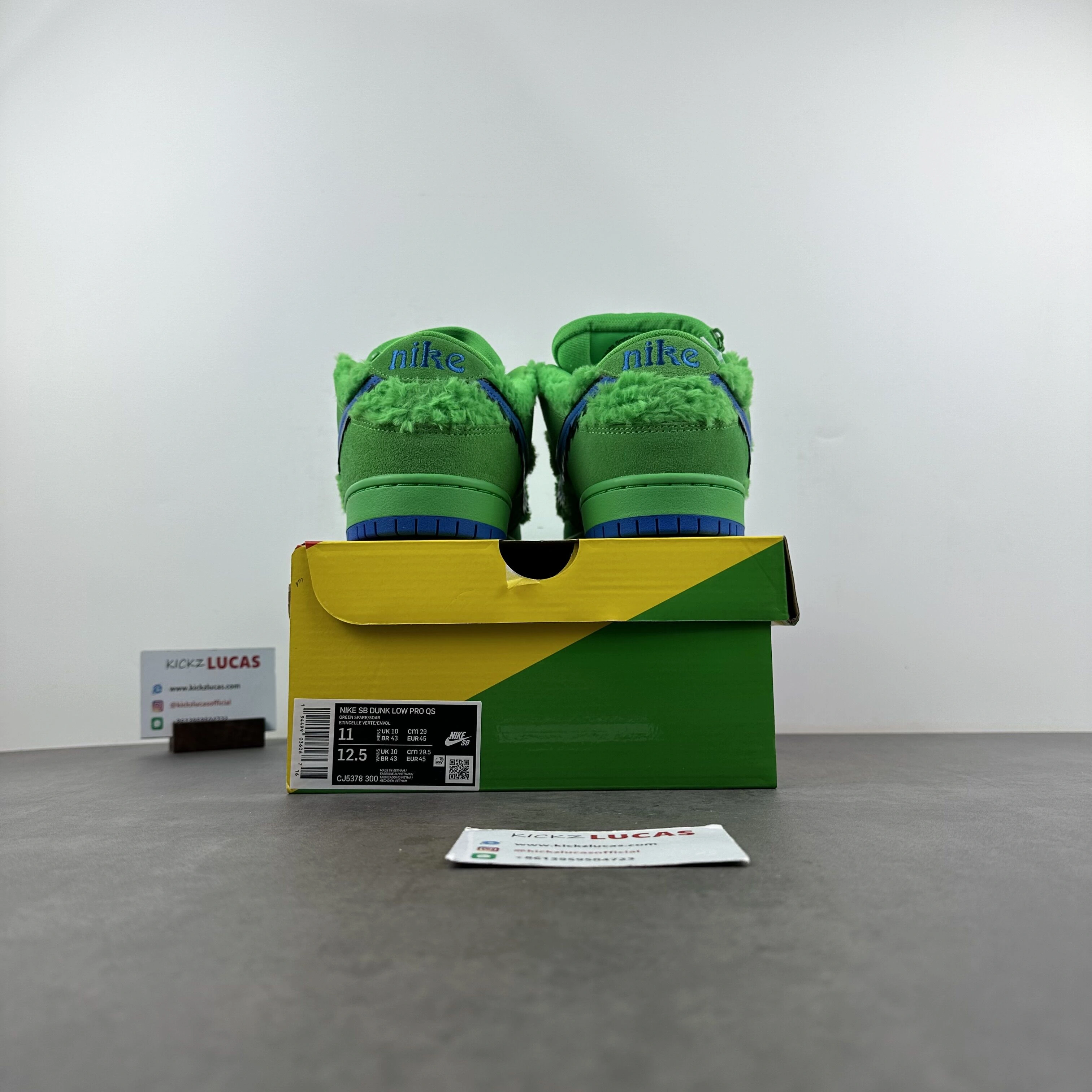 SB Dunk Low Grateful Dead Bears Green CJ5378- Bright 57