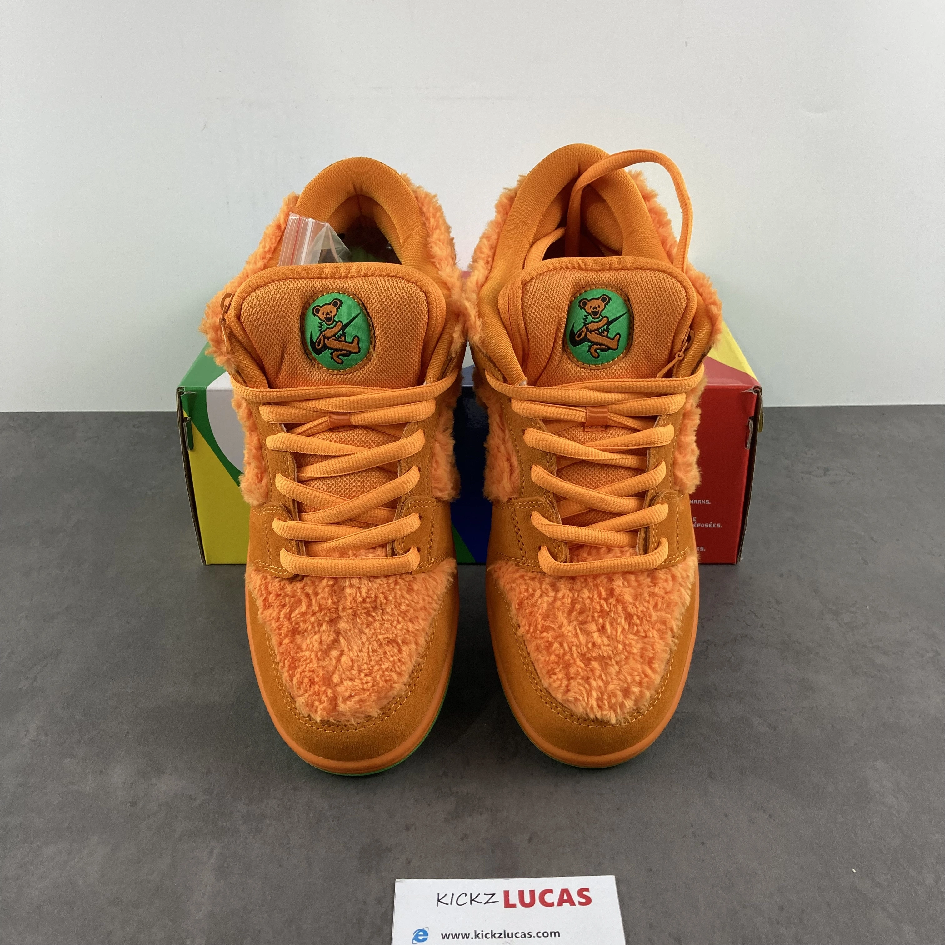 SB Dunk Low Grateful Dead Bears Orange CJ5378- Stretchable 158