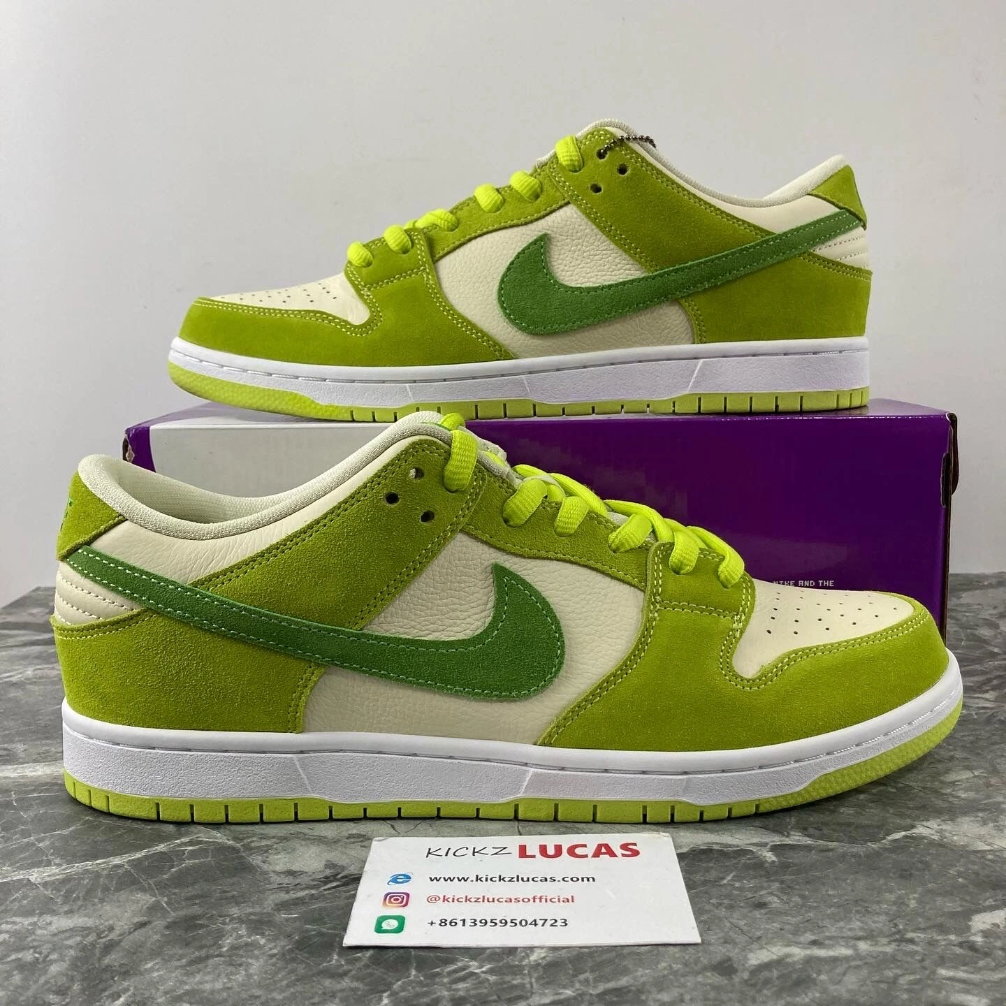 SB Dunk Low Green Apple DM0807- GoAnywhere 385