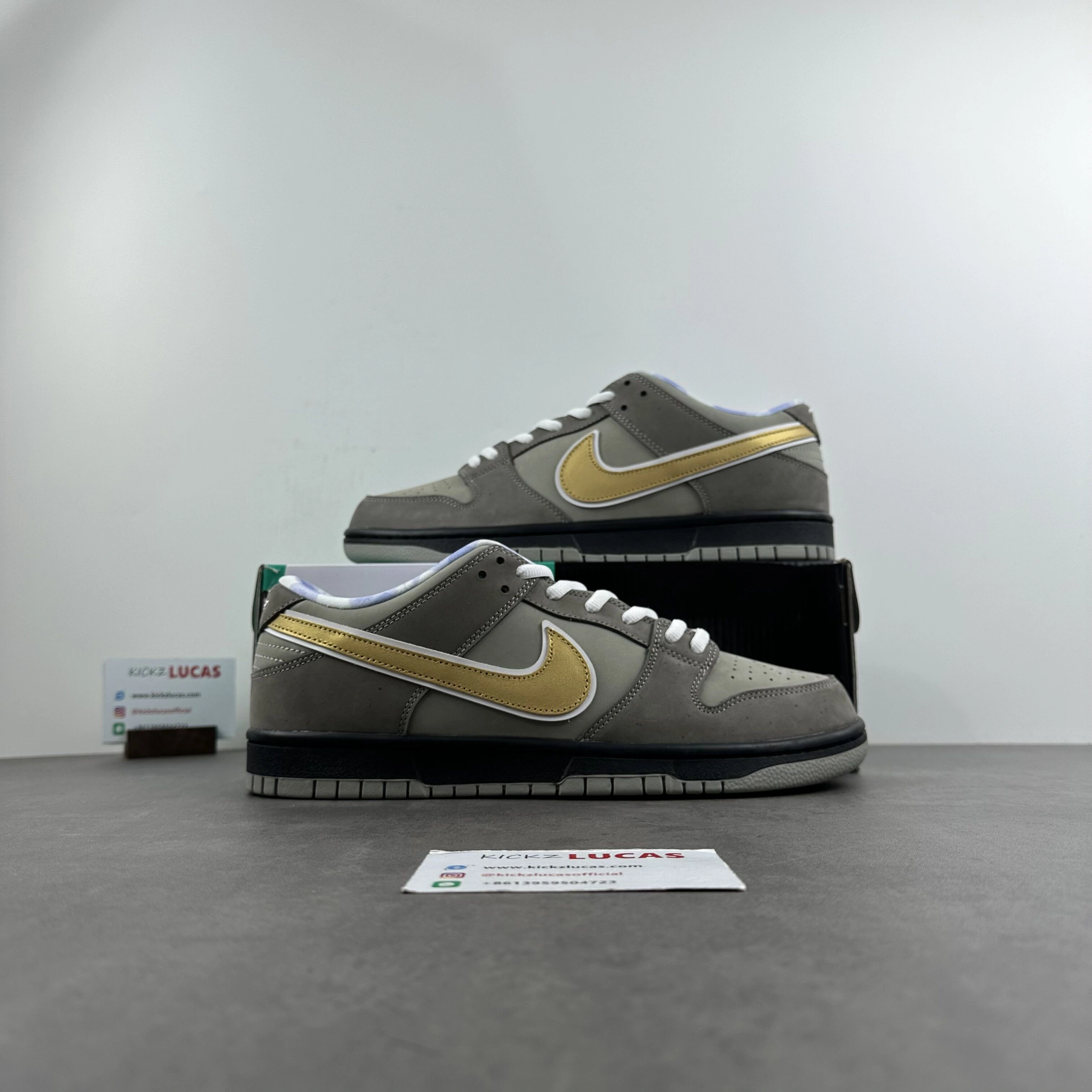 SB Dunk Low Grey Lobster BV1310- Bold 101