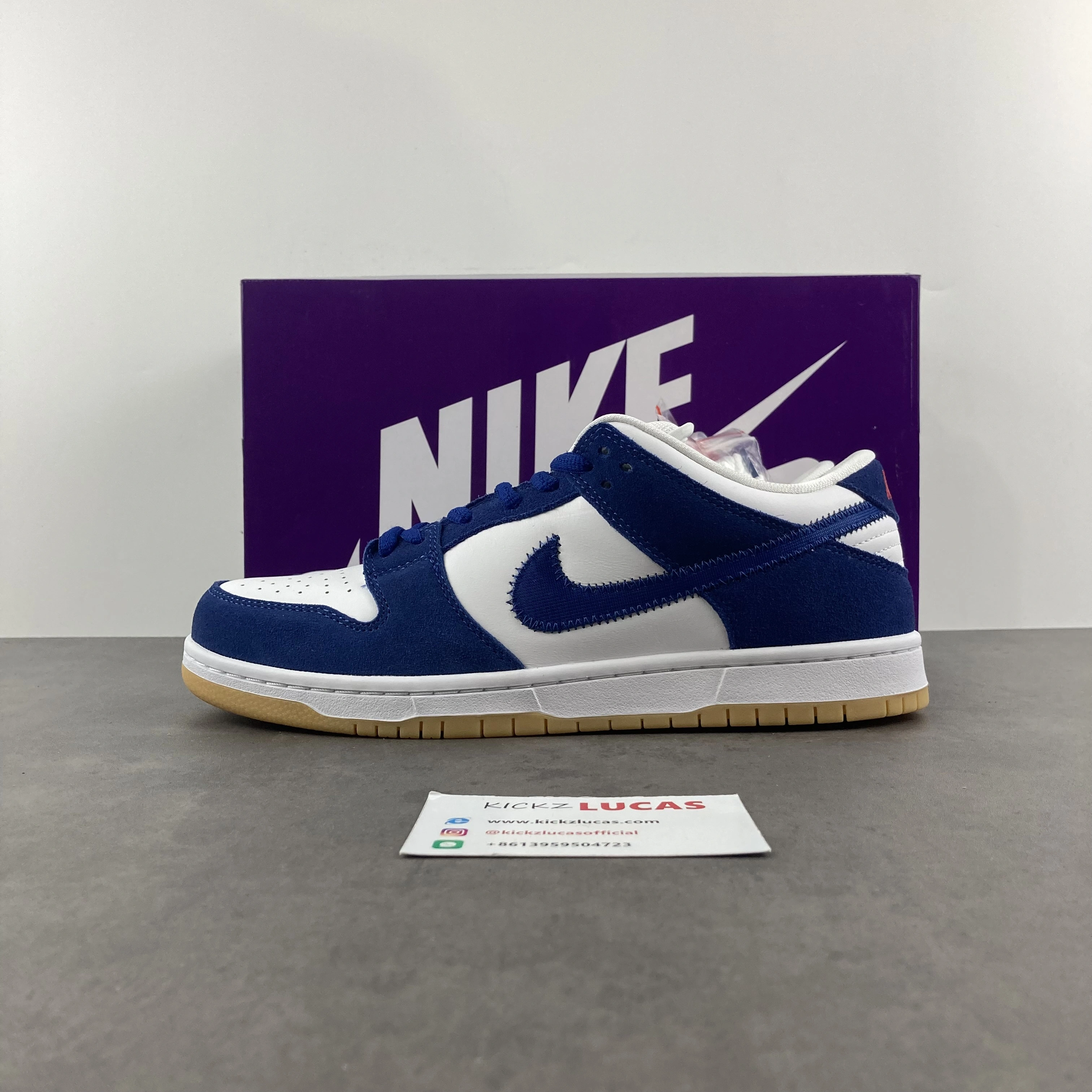Seasonal SB Dunk Low Los Angeles Dodgers DO9395- 354