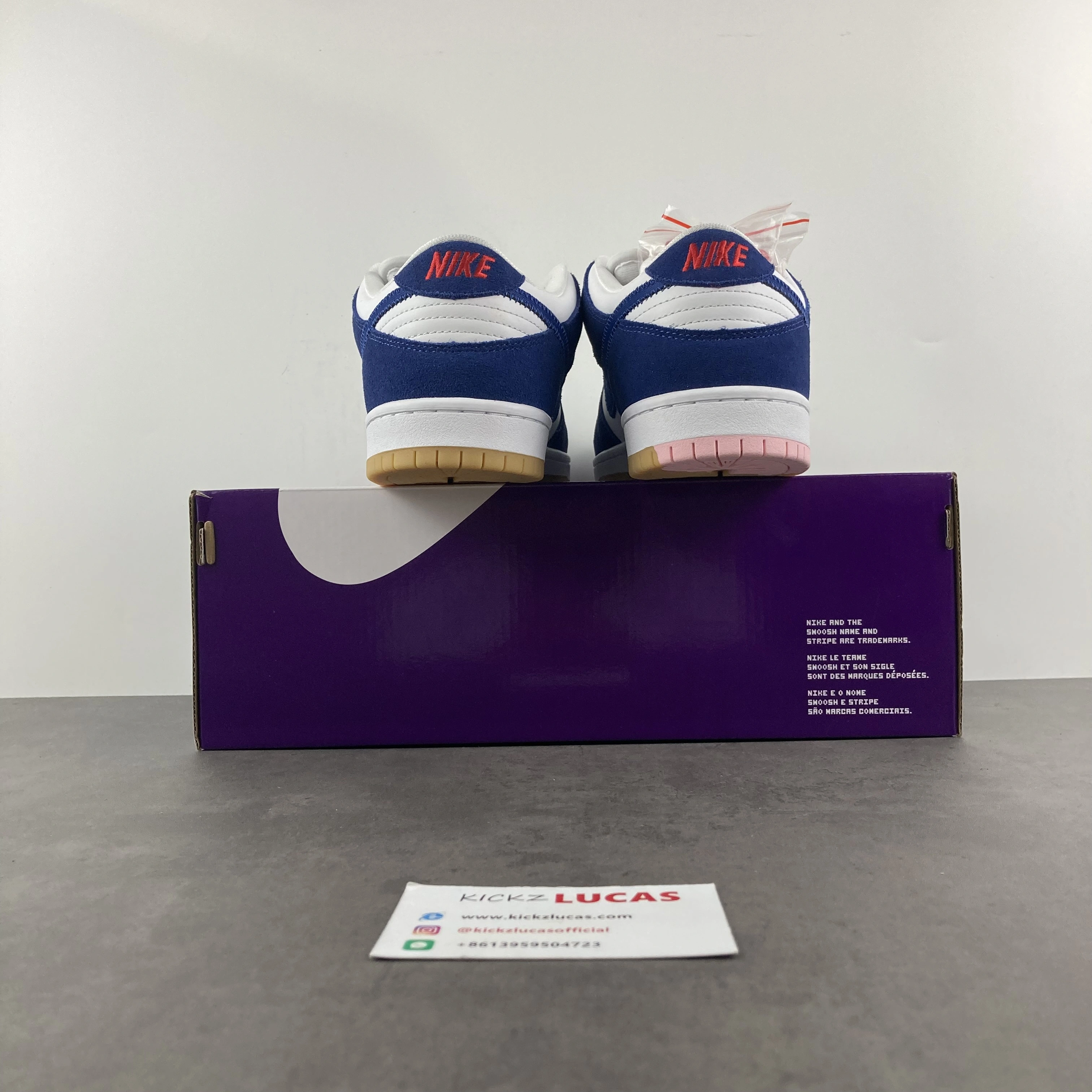 Seasonal SB Dunk Low Los Angeles Dodgers DO9395- 354
