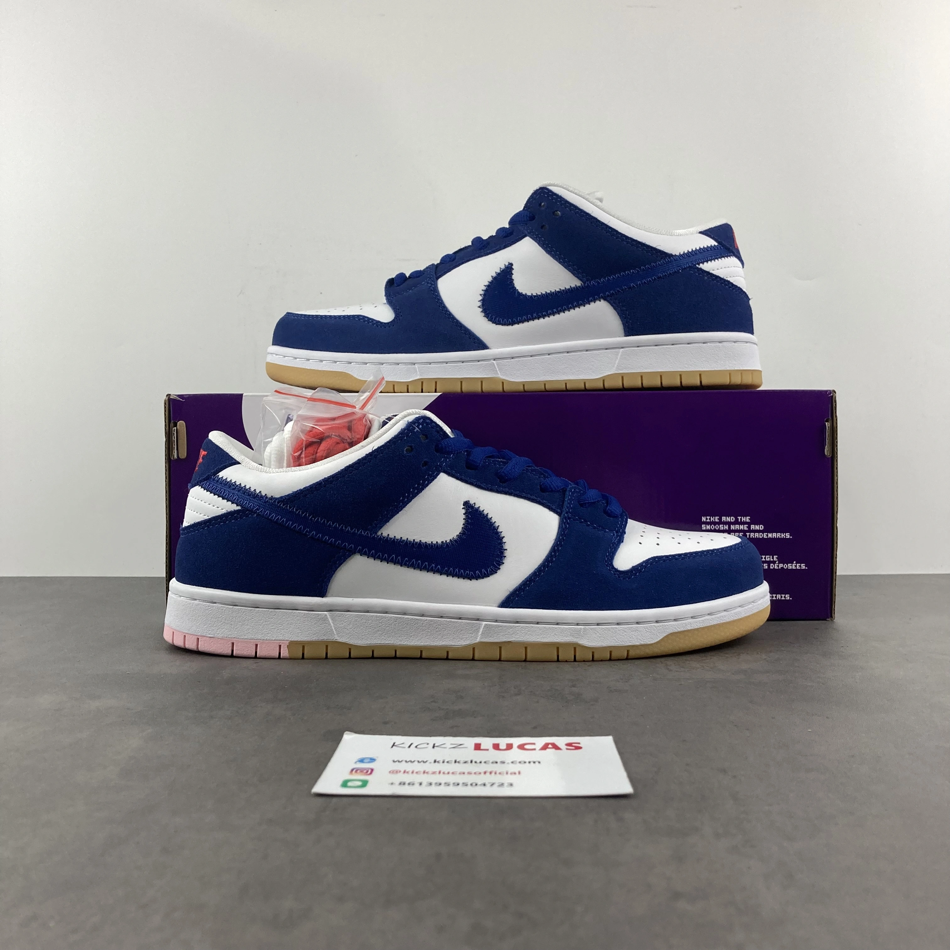 Seasonal SB Dunk Low Los Angeles Dodgers DO9395- 354