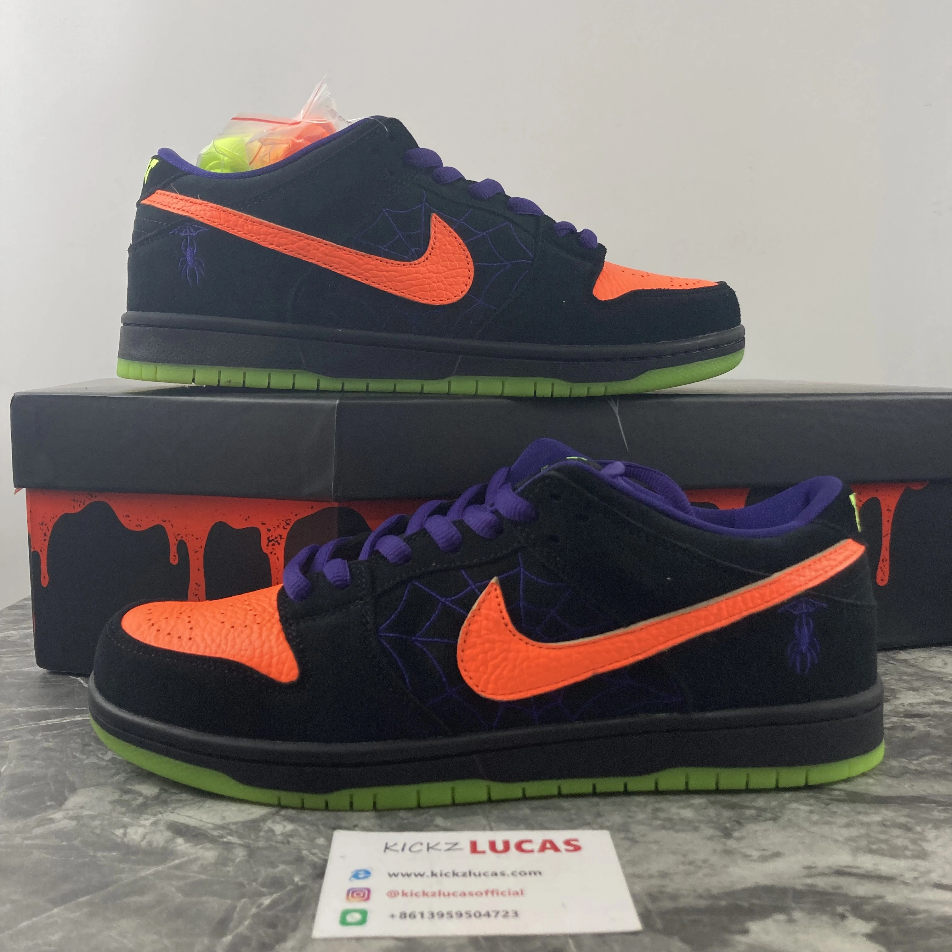 Bright SB Dunk Low “Night of Mischief” BQ6817- 633