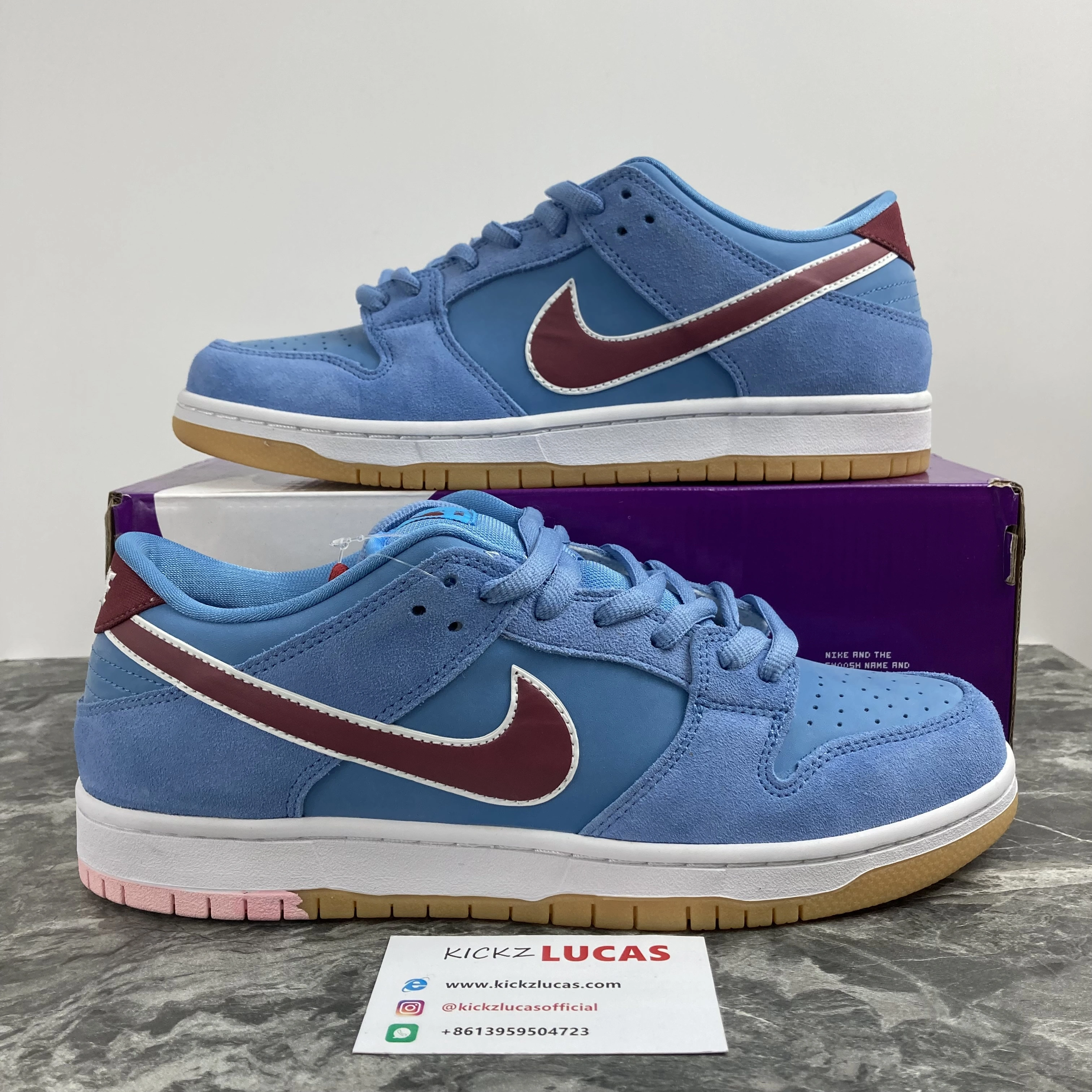 ZeroBulk SB Dunk Low Philadelphia Phillies DQ4040- 368