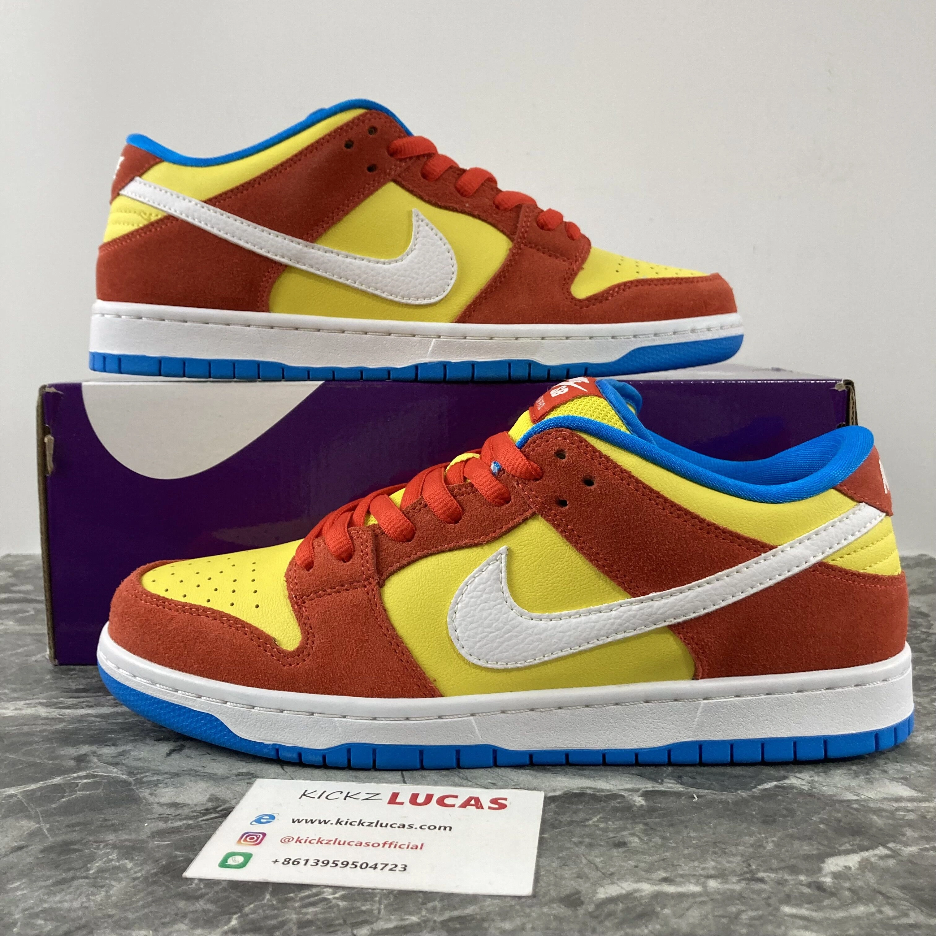SB Dunk Low Pro Bart Simpson BQ6817- Durable 405