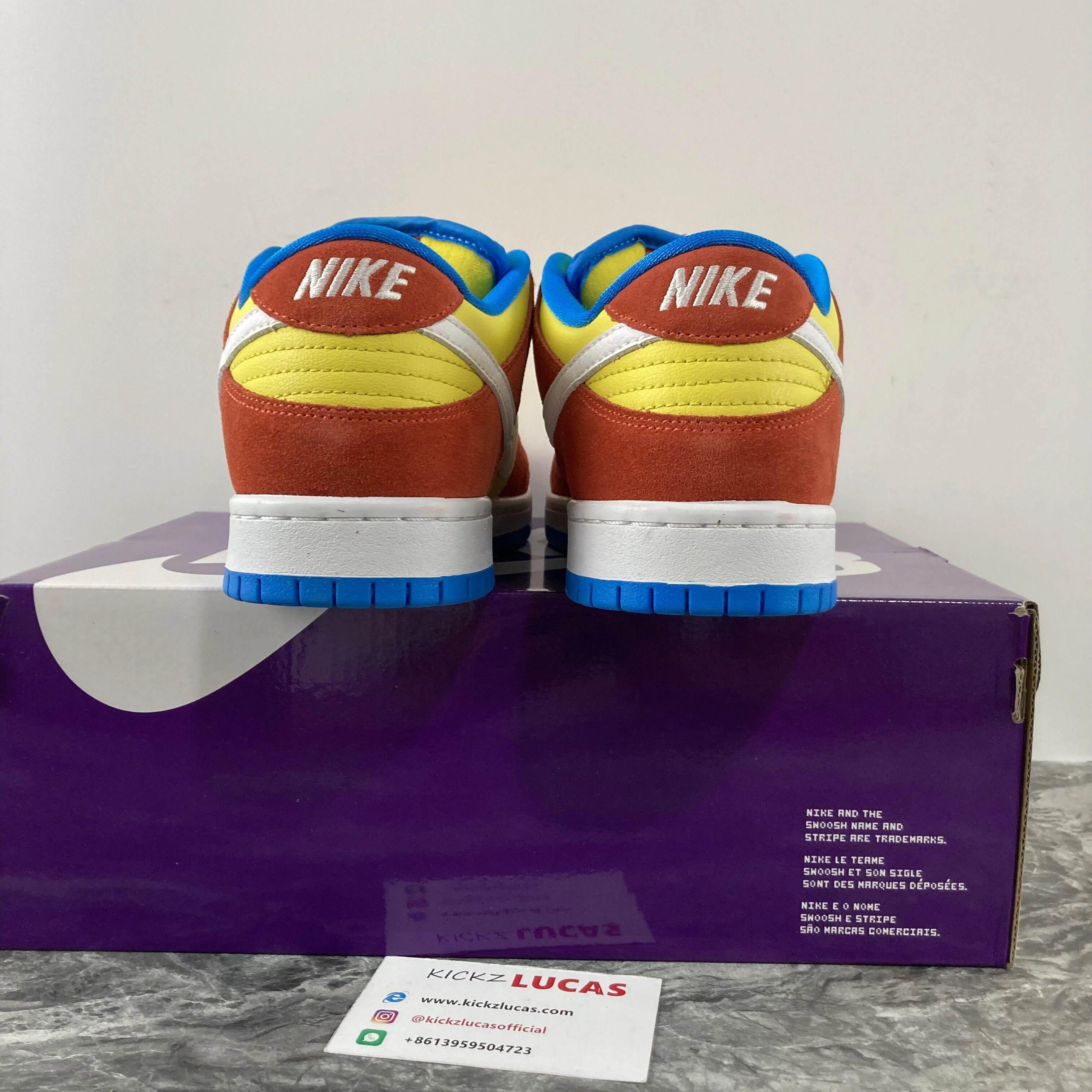 SB Dunk Low Pro Bart Simpson BQ6817- Durable 405