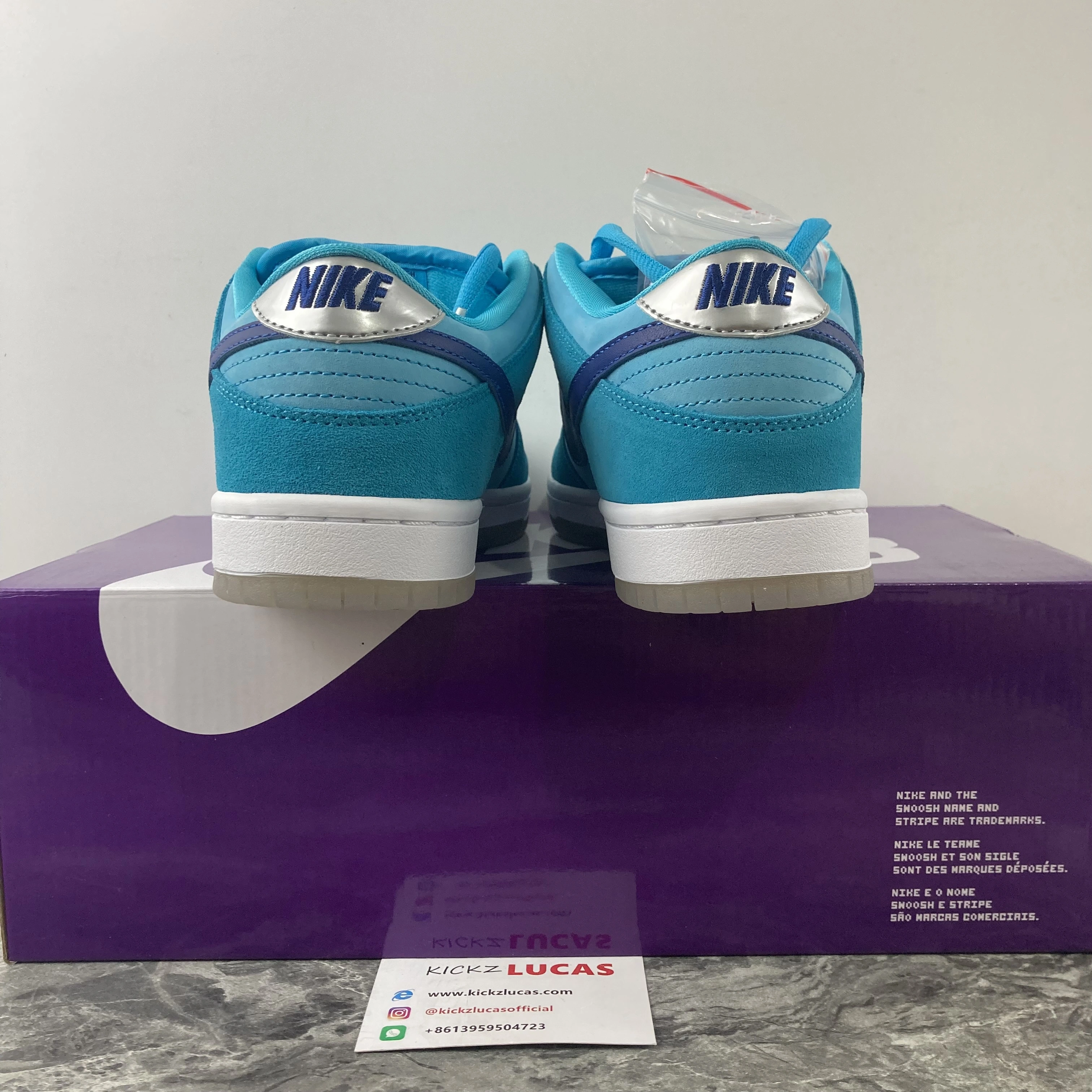 SB Dunk Low Pro Blue Fury BQ6817- Elegant 305