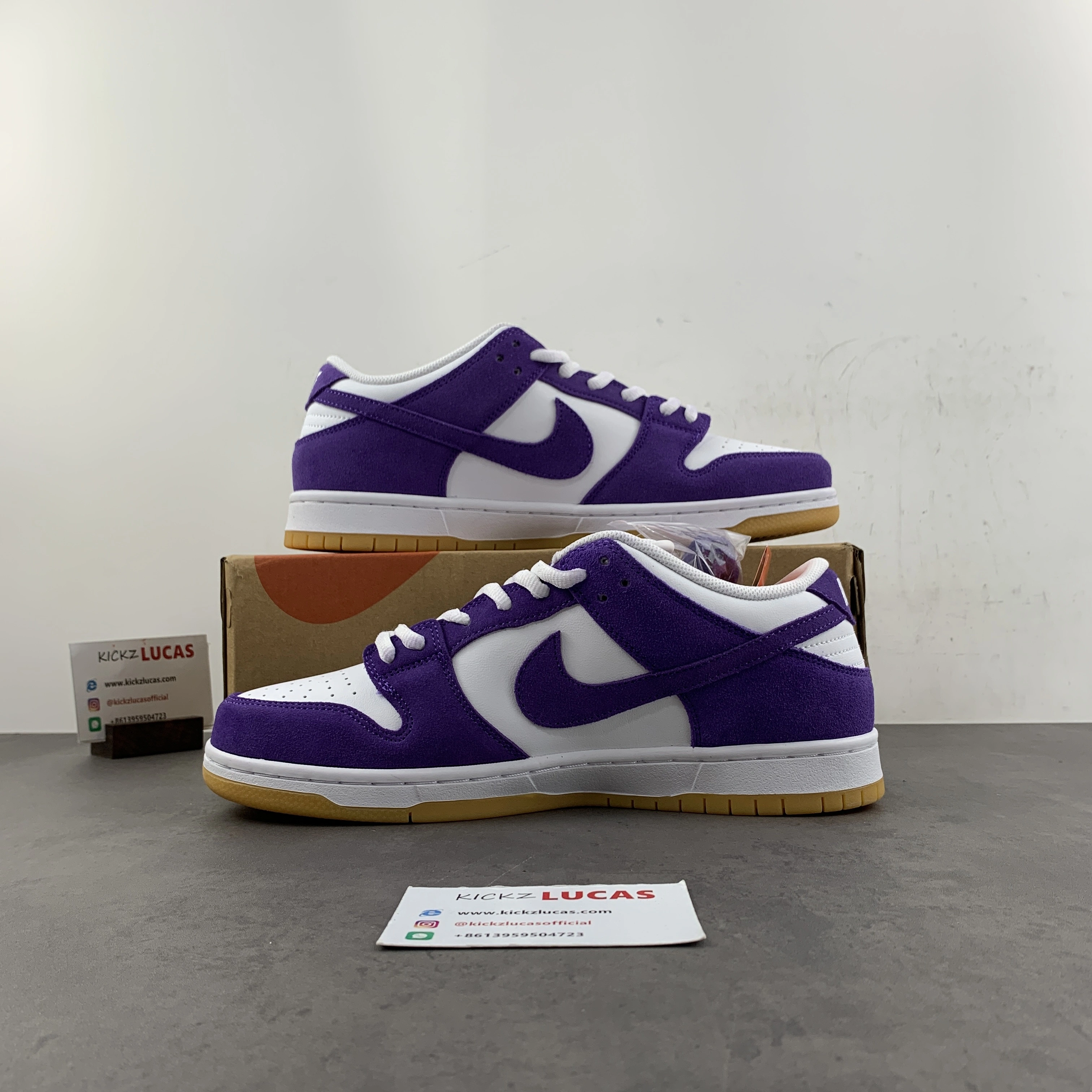 FastDry SB Dunk Low Pro ISO Orange Label Court Purple DV5464- 138