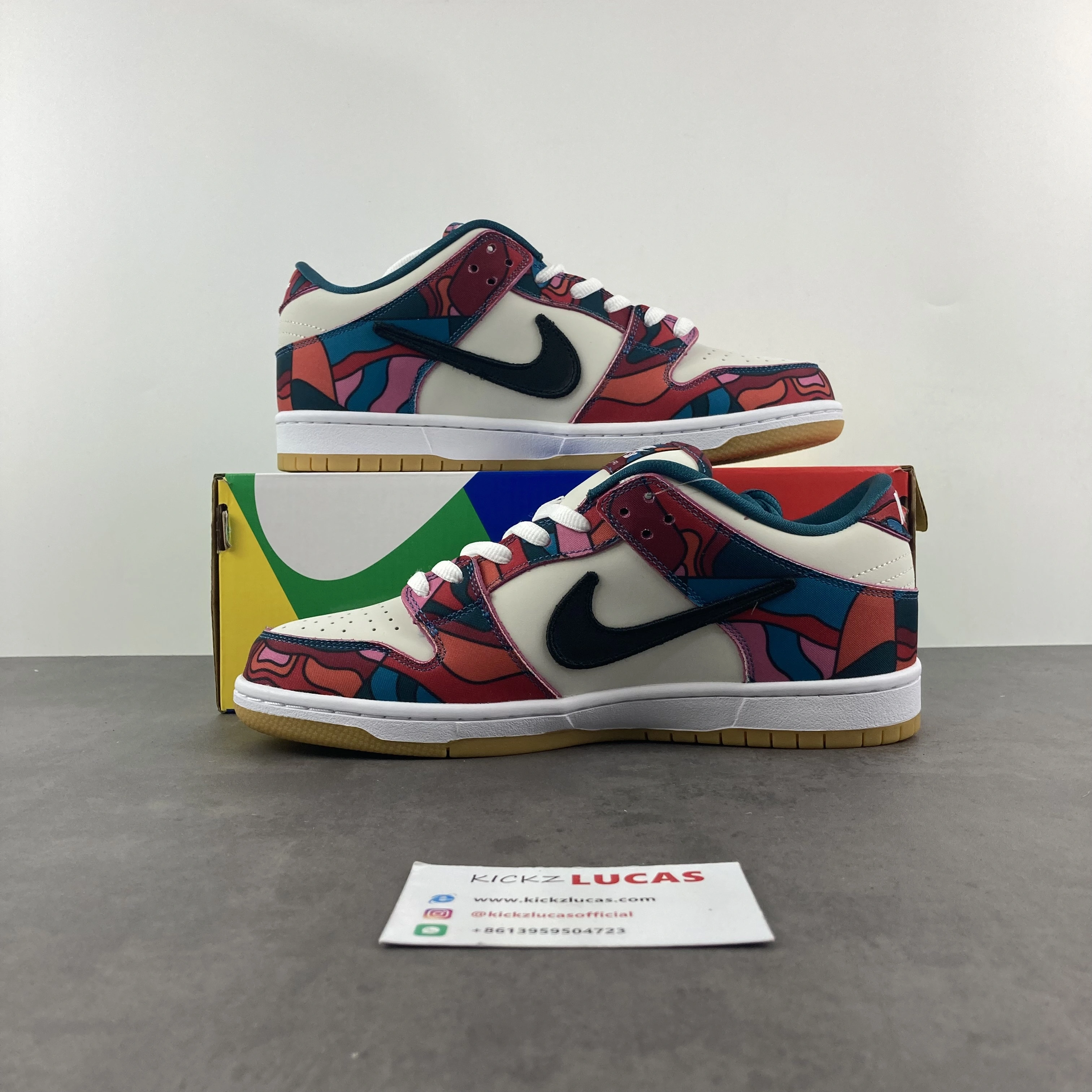 OnTrend SB Dunk Low Pro Parra Abstract Art DH7695- 564