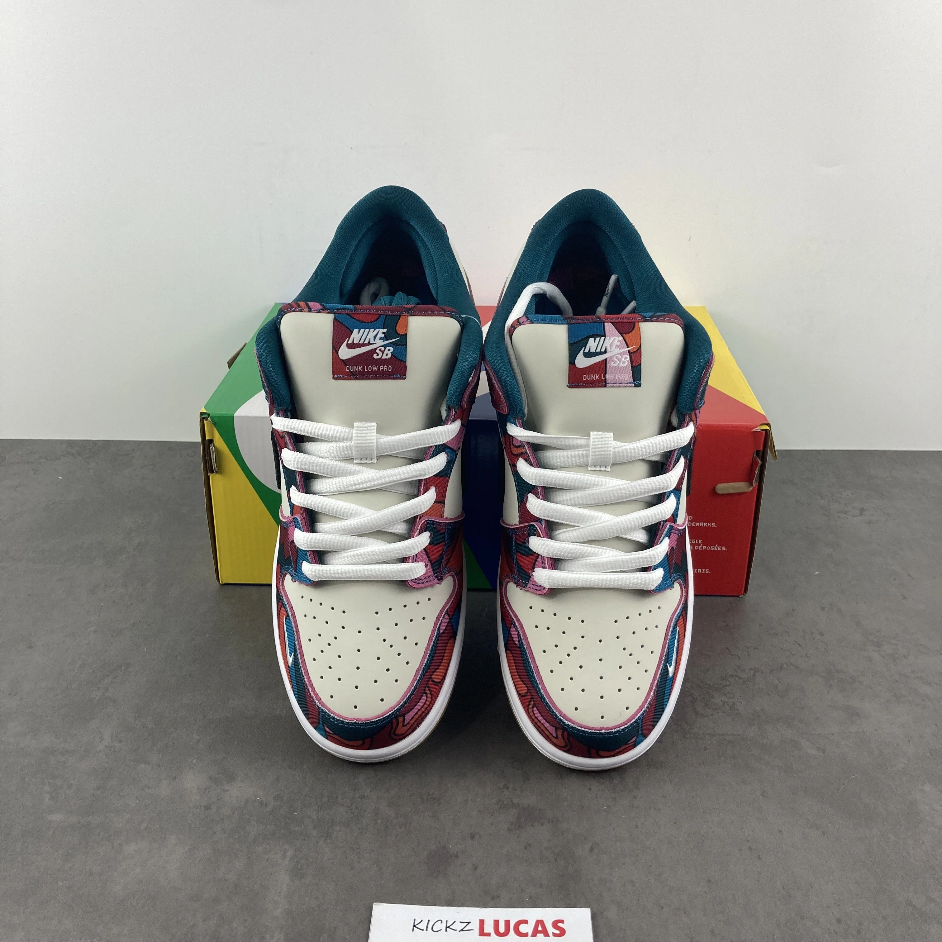 OnTrend SB Dunk Low Pro Parra Abstract Art DH7695- 564