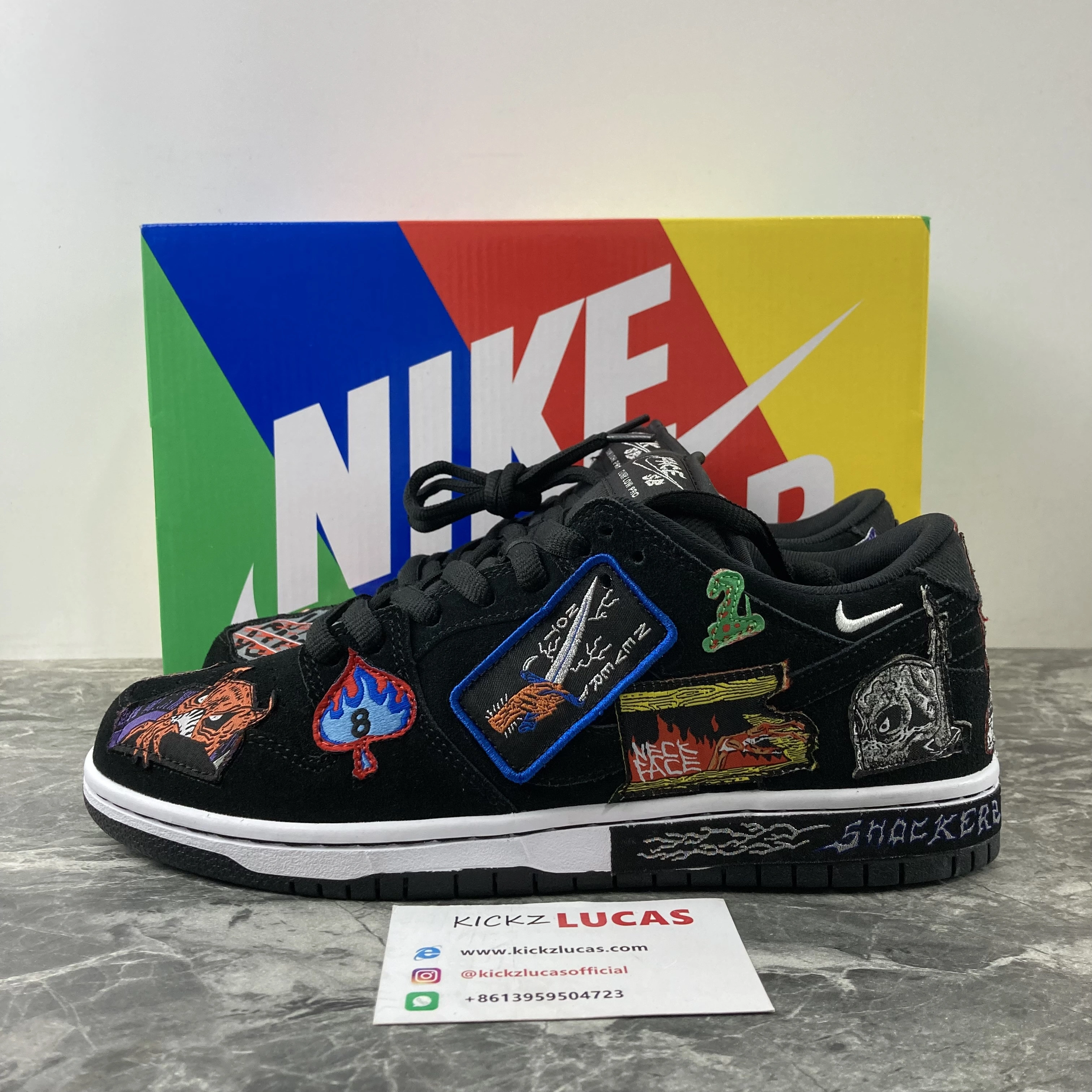 SB Dunk Low Pro QS Neckface DQ4488- Unisex 304