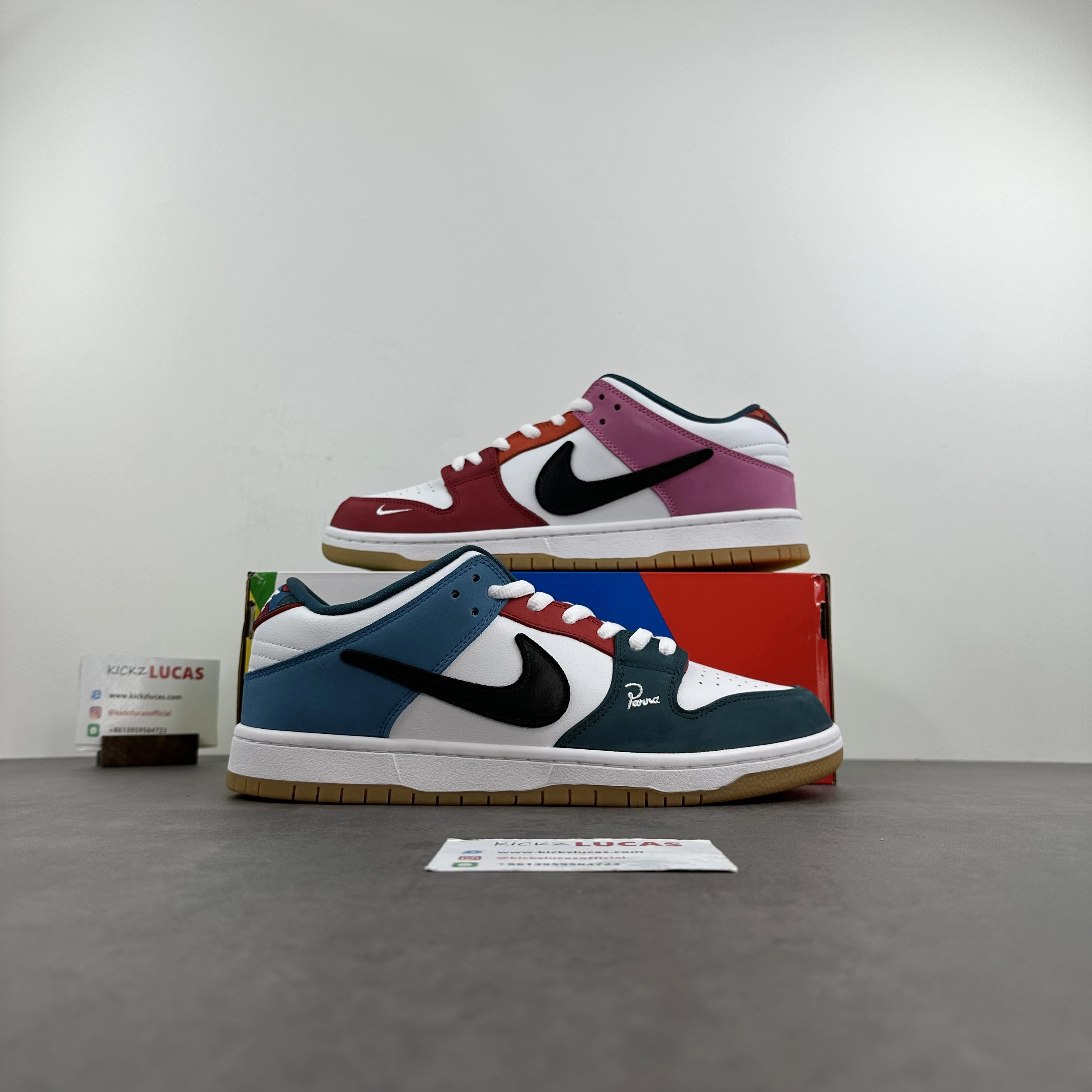 SB Dunk Low Pro QS Parra (Friends & Family) DH7695- EasyCare 558