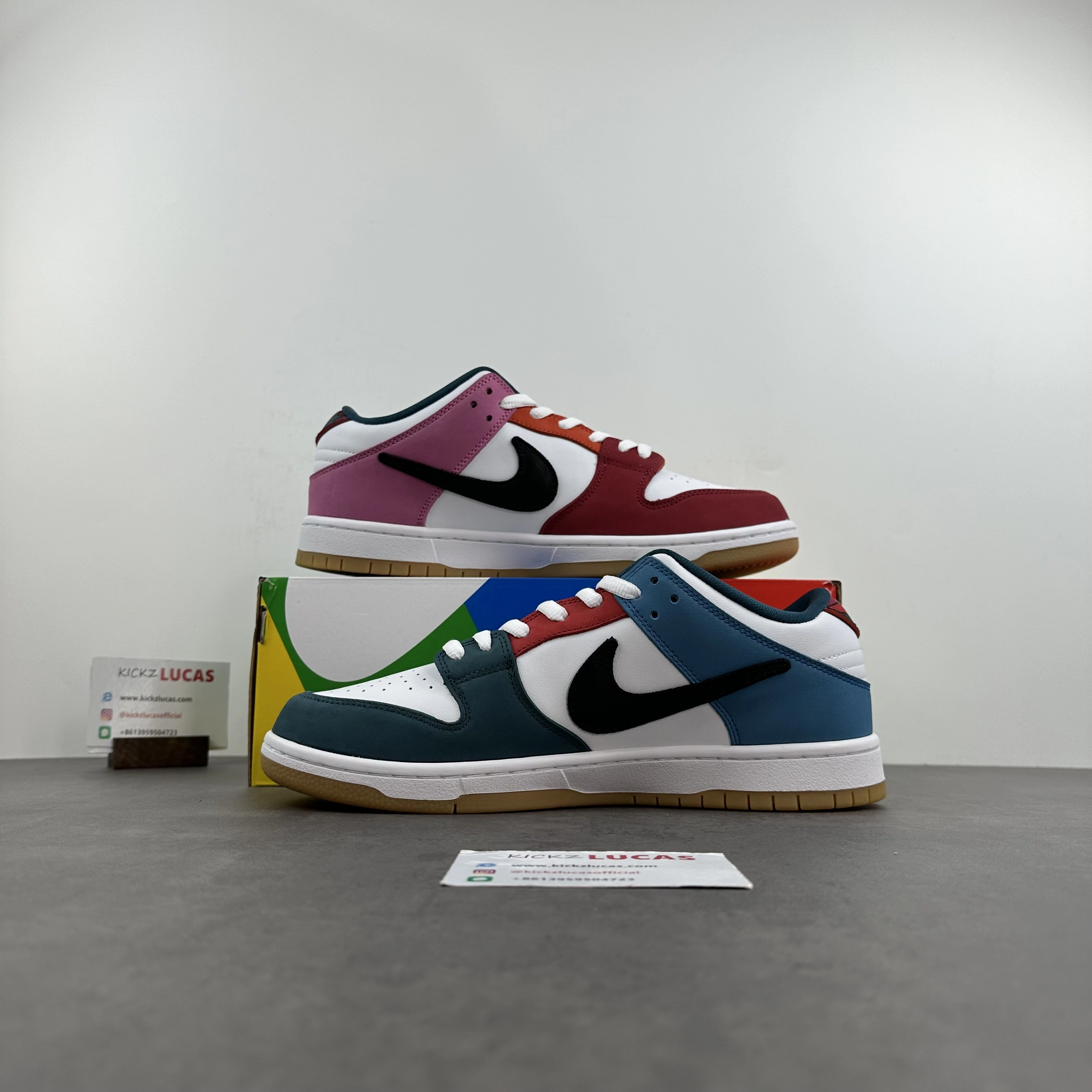 SB Dunk Low Pro QS Parra (Friends & Family) DH7695- EasyCare 558