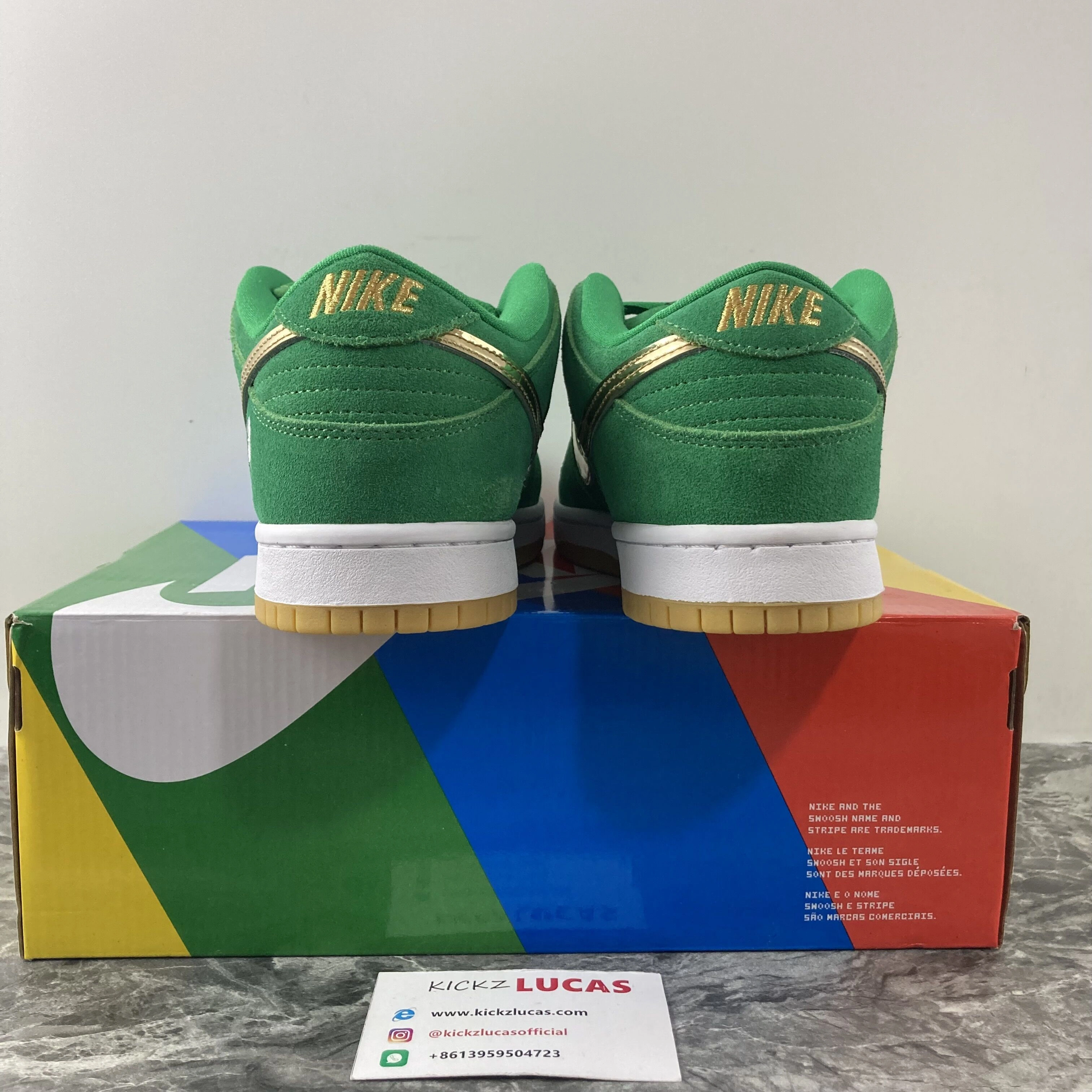 Neat SB Dunk Low Pro St. Patrick's Day (2022) BQ6817- 421
