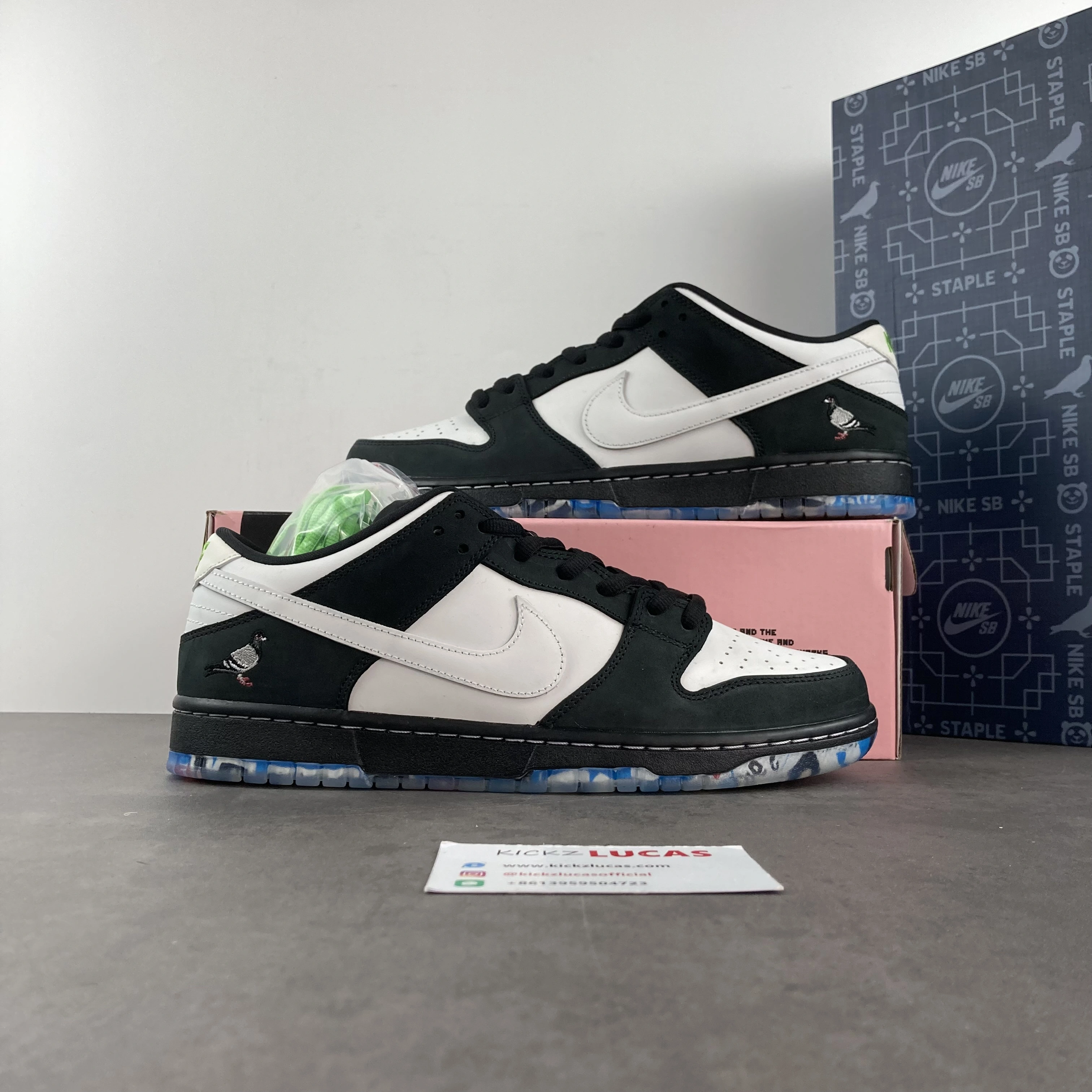 SB Dunk Low Staple Panda Pigeon BV1310- EasyCare 139
