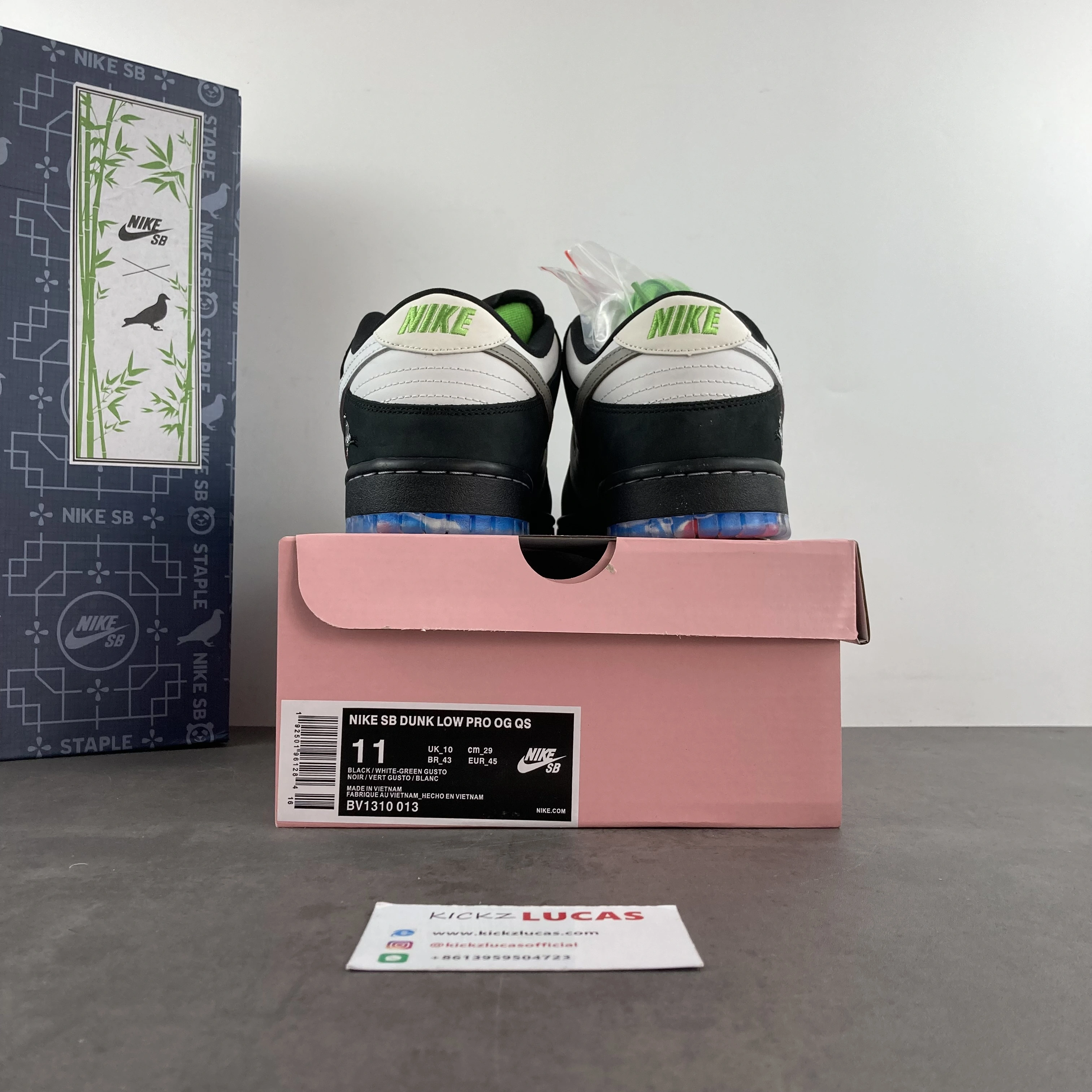 SB Dunk Low Staple Panda Pigeon BV1310- EasyCare 139