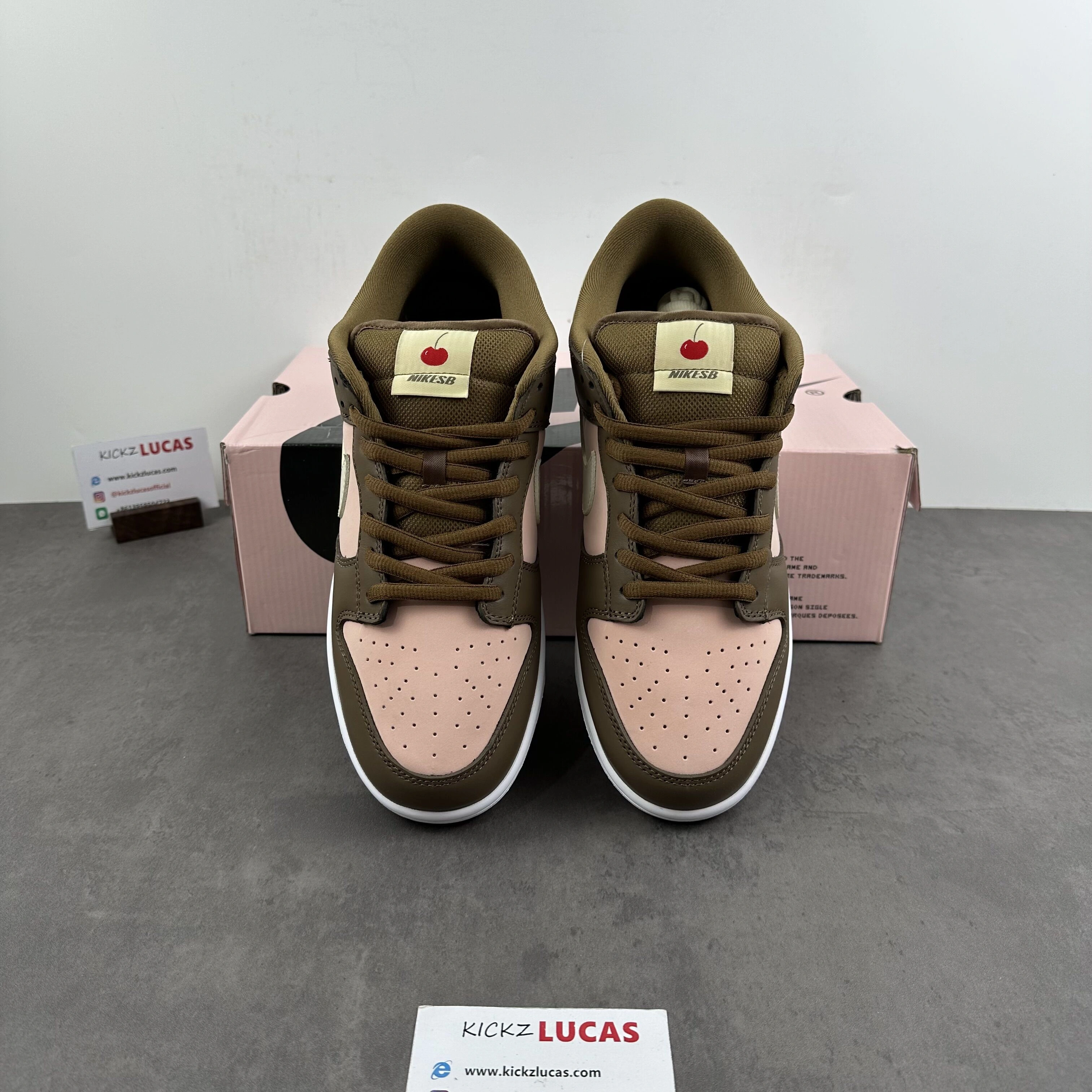 TravelReady SB Dunk Low Stussy Cherry 304292- 103