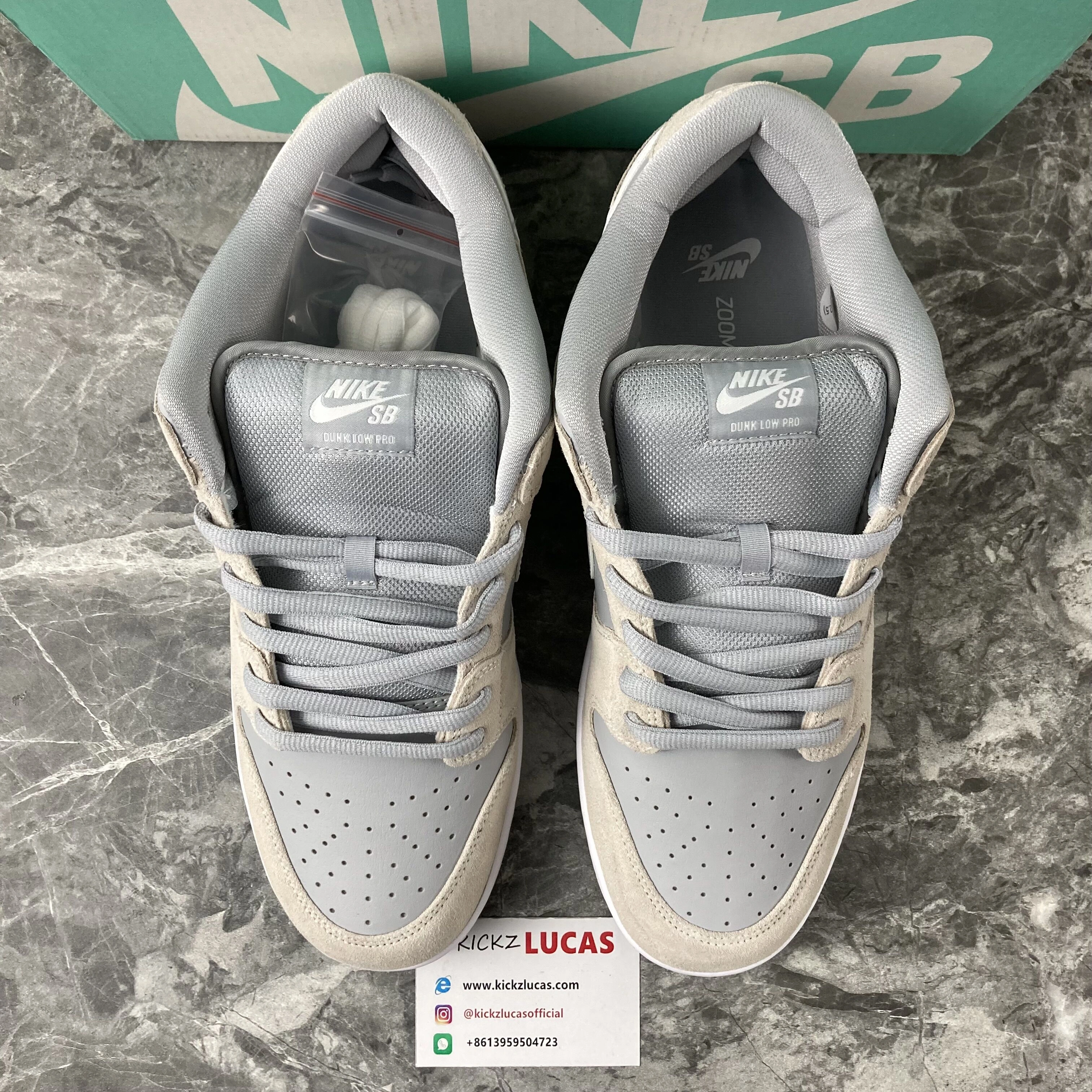 SB Dunk Low Summit White Wolf Grey AR0778- AllSeason 638