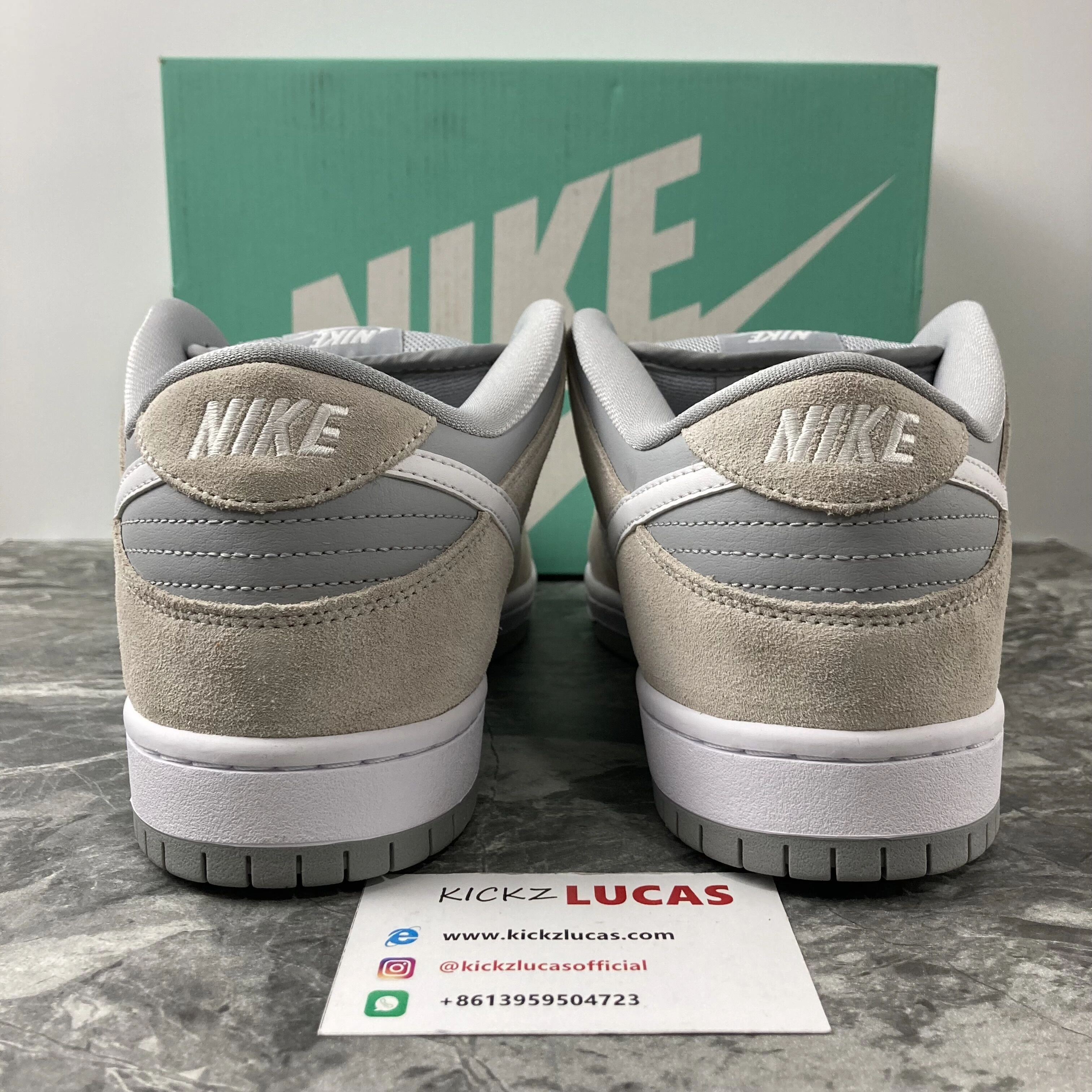 SB Dunk Low Summit White Wolf Grey AR0778- AllSeason 638