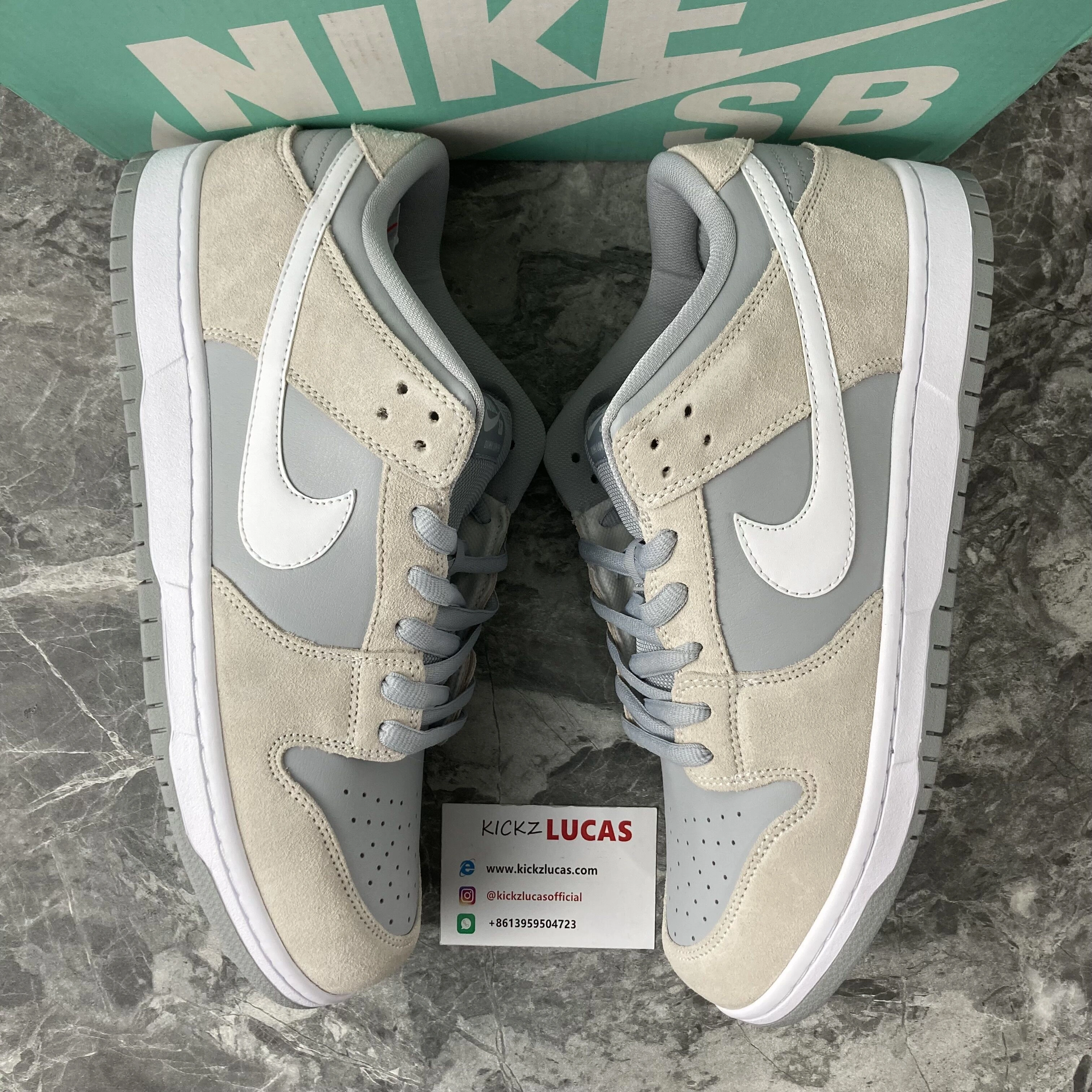 SB Dunk Low Summit White Wolf Grey AR0778- AllSeason 638