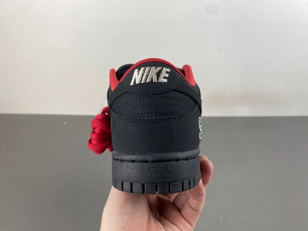 Contemporary SB Dunk Low Supreme 94 Black HQ8487- 5