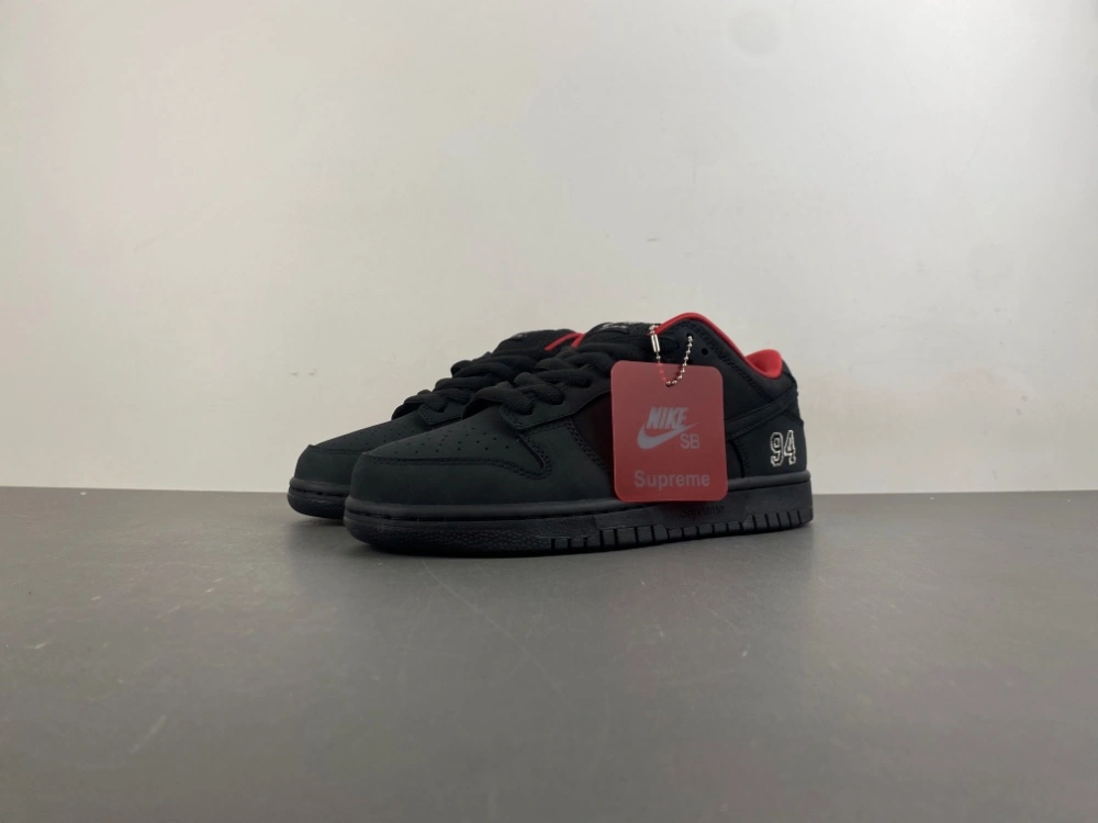 Contemporary SB Dunk Low Supreme 94 Black HQ8487- 5