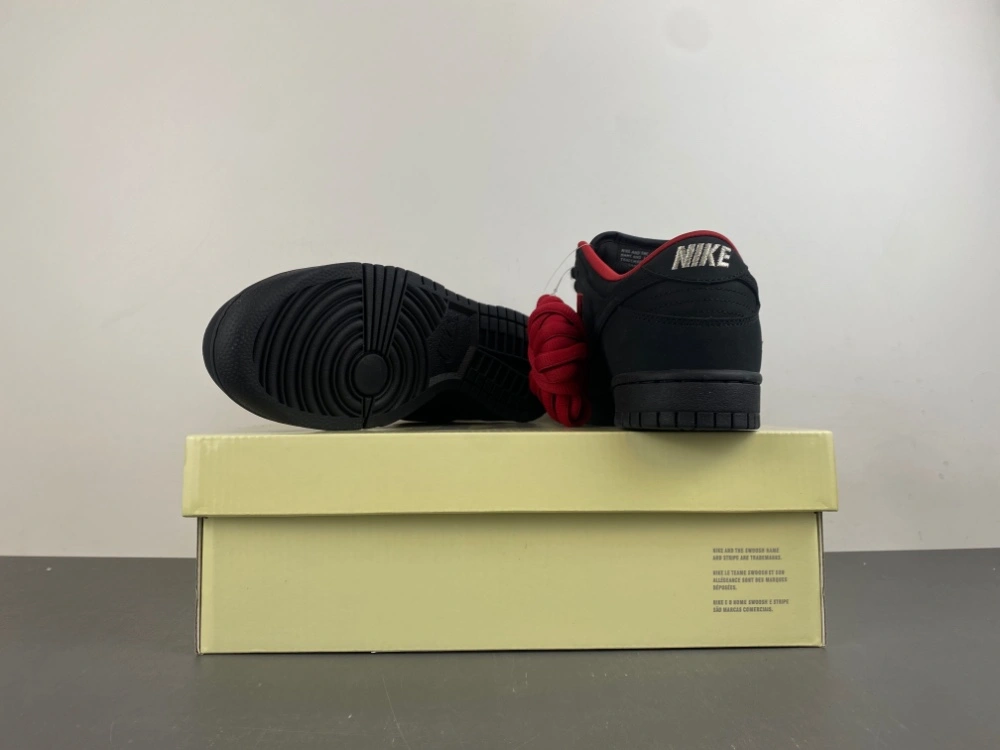 Contemporary SB Dunk Low Supreme 94 Black HQ8487- 5
