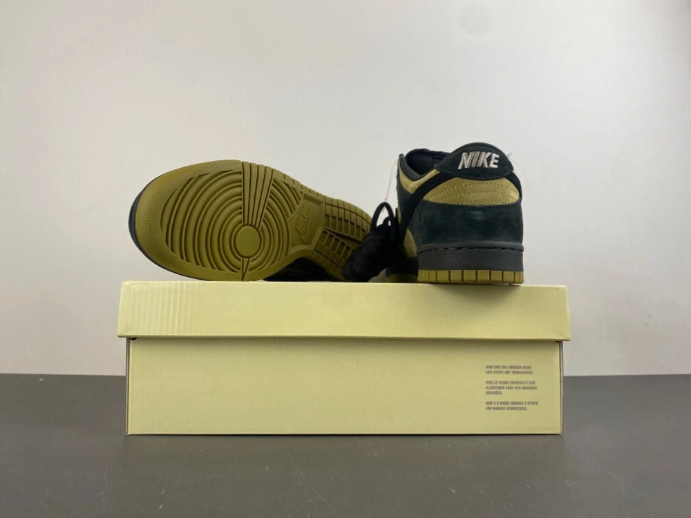 SmartChoice SB Dunk Low Supreme 94 Camper Green HQ8487- 4