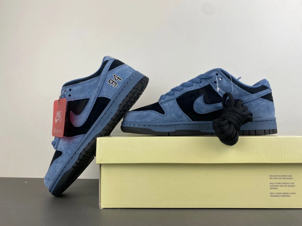 Durable SB Dunk Low Supreme 94 Ocean Fog HQ8487- 2