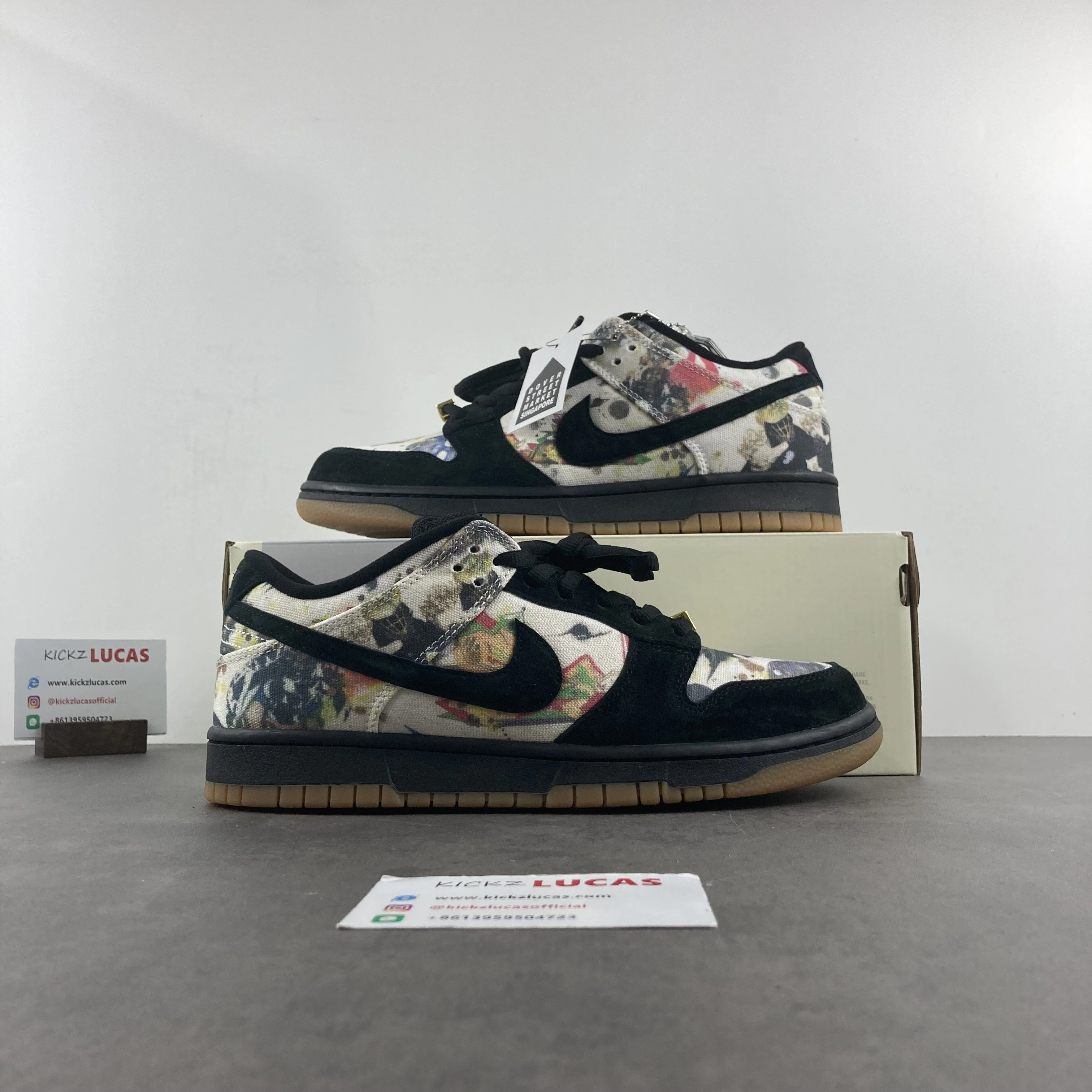 SoftTouch SB Dunk Low Supreme Rammellzee FD8778- 201