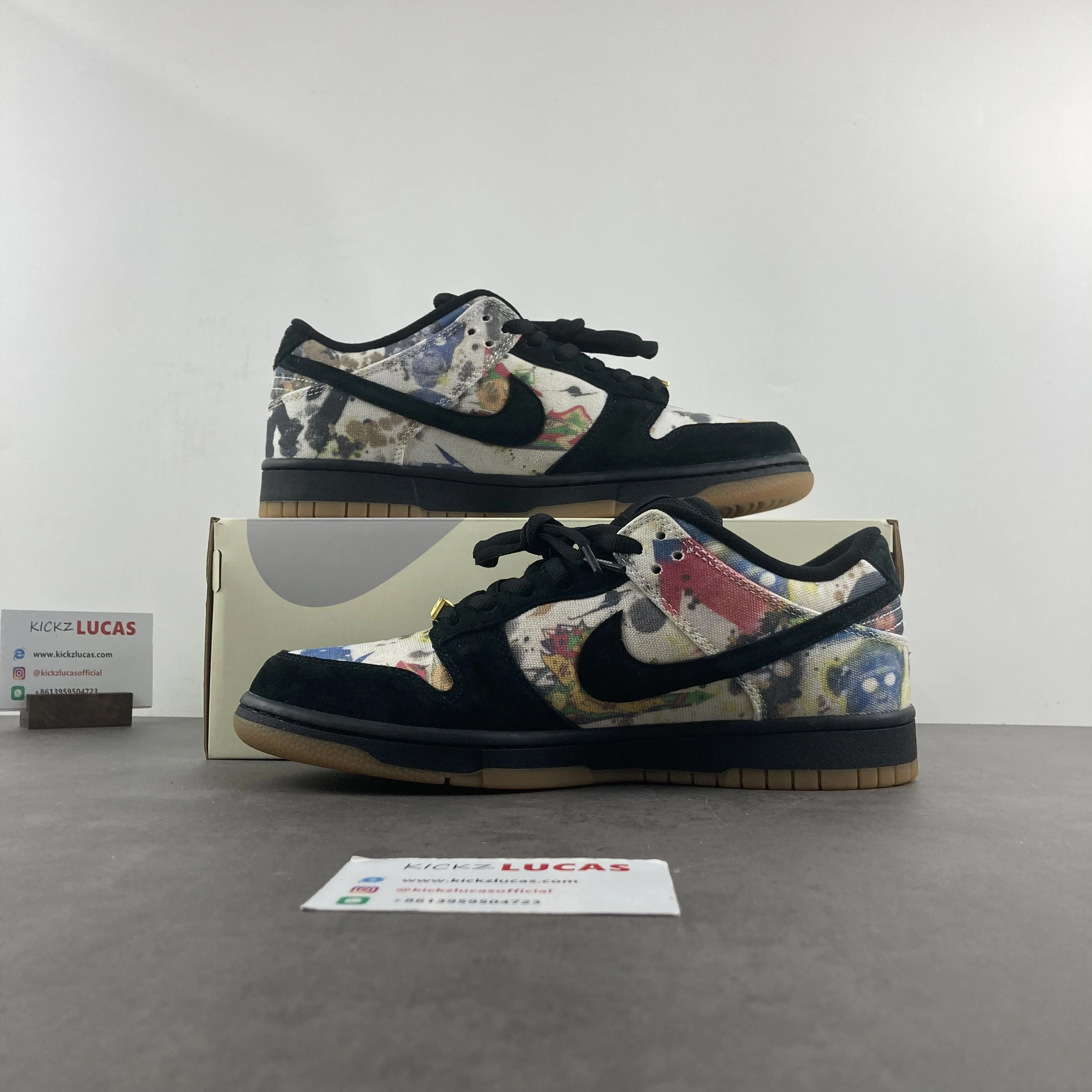 SoftTouch SB Dunk Low Supreme Rammellzee FD8778- 201