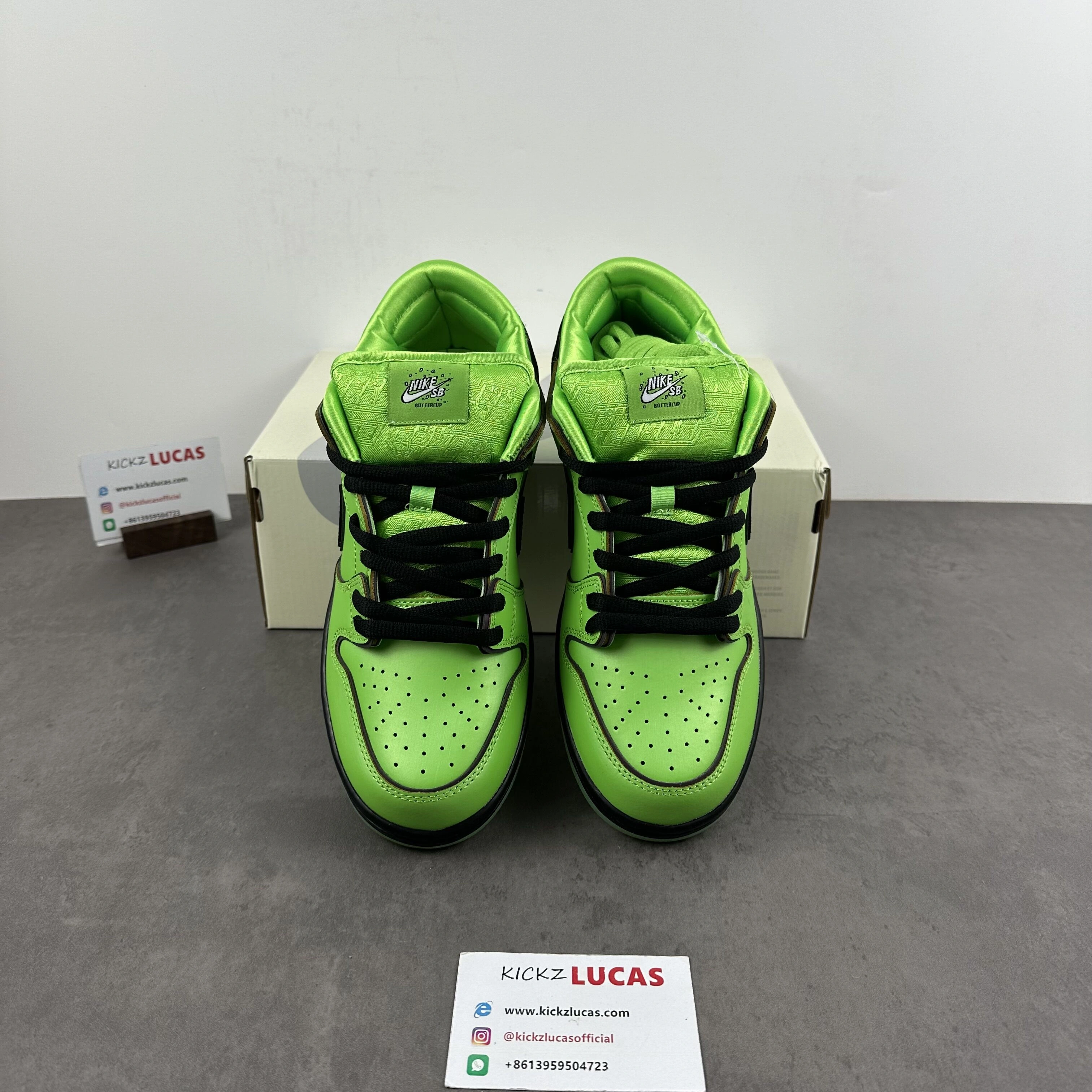SB Dunk Low The Powerpuff Girls Buttercup FZ8319- QuickDry 71