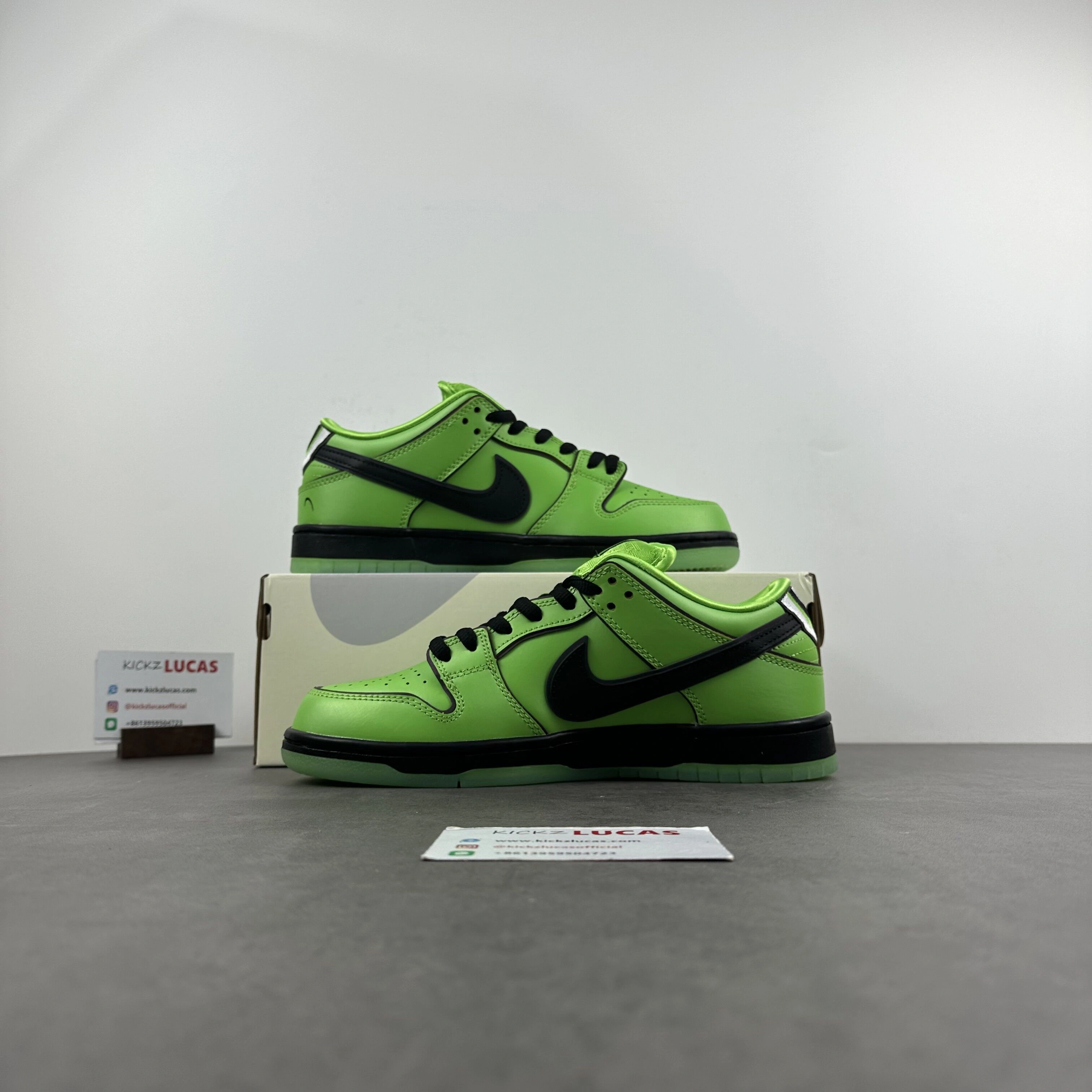 SB Dunk Low The Powerpuff Girls Buttercup FZ8319- QuickDry 71