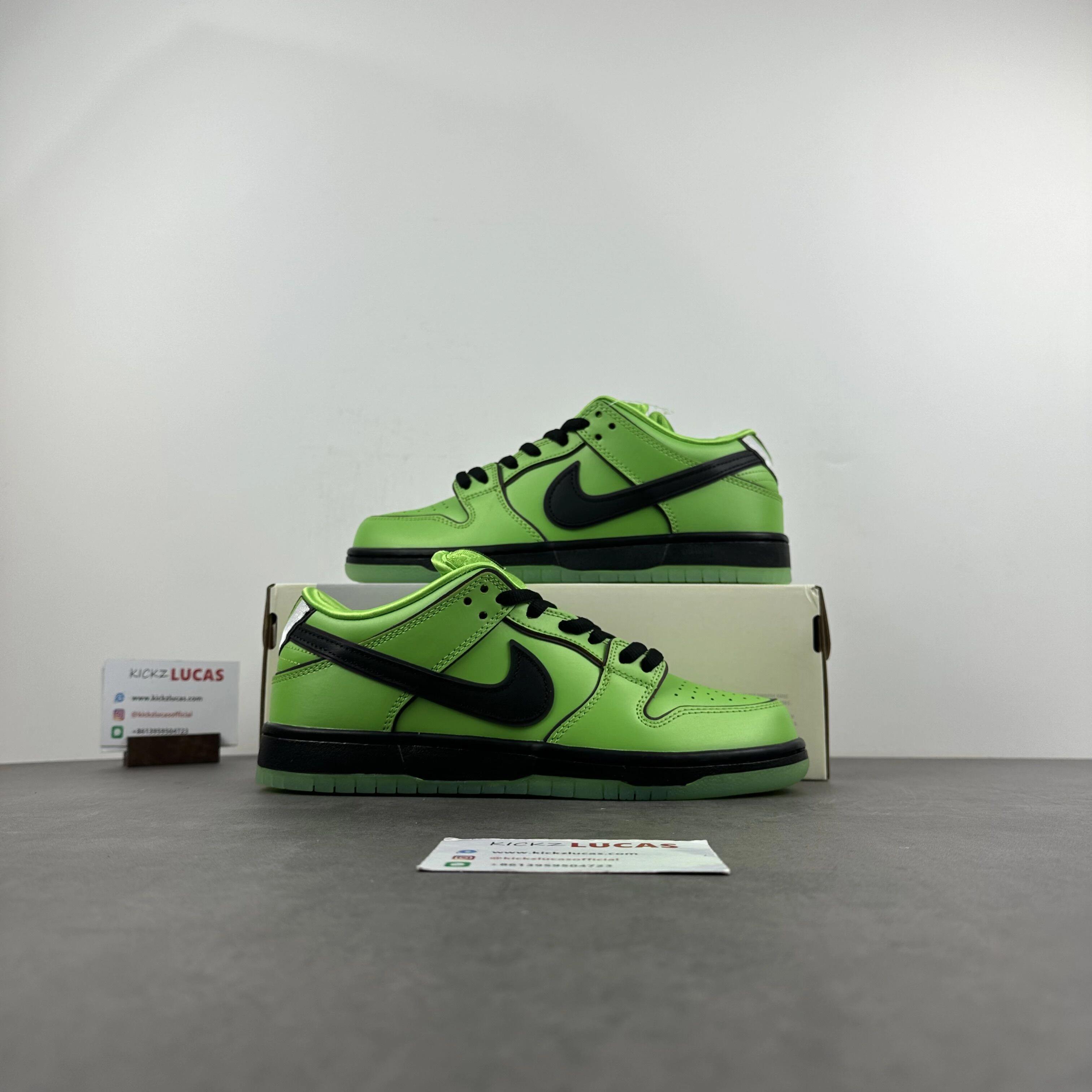 SB Dunk Low The Powerpuff Girls Buttercup FZ8319- QuickDry 71