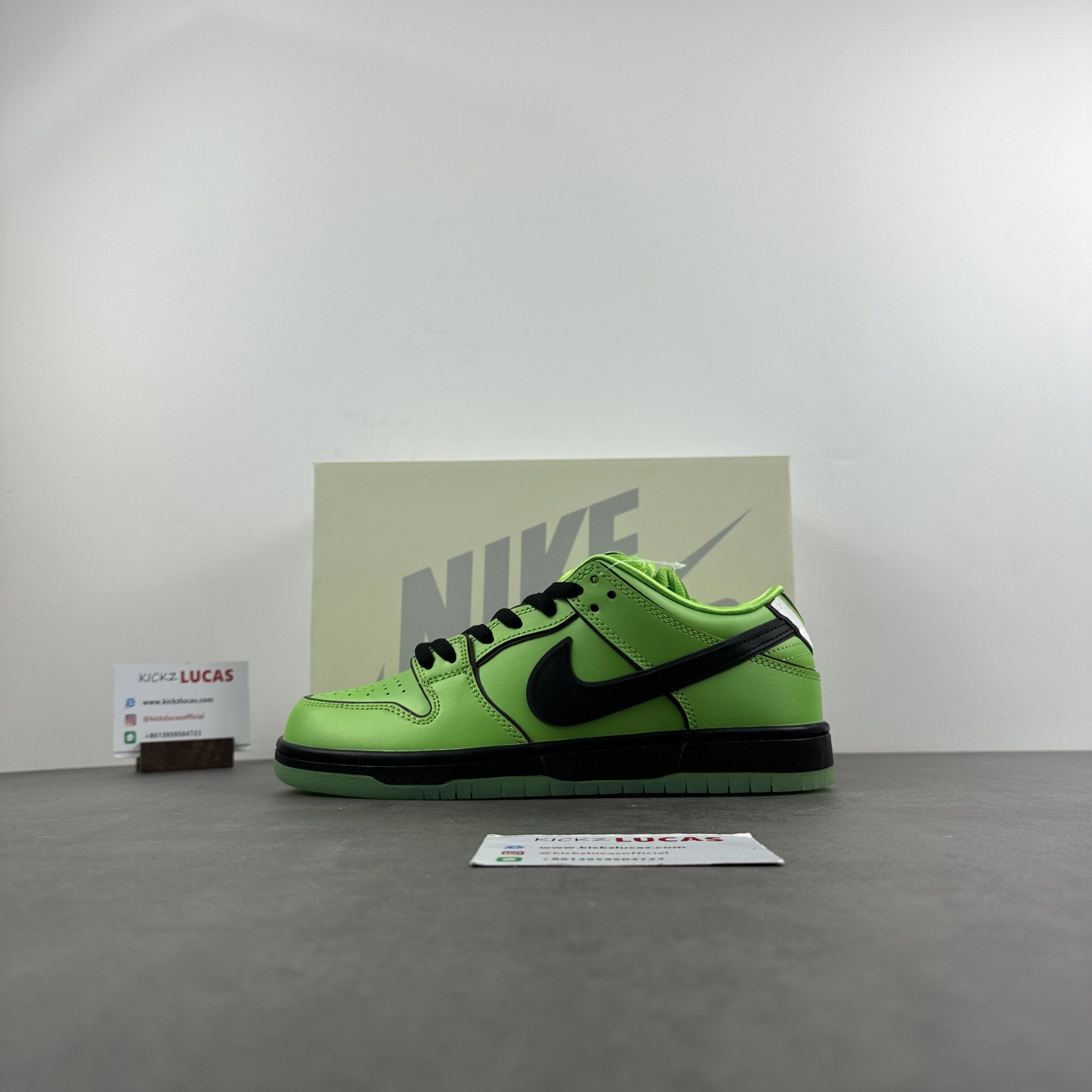 SB Dunk Low The Powerpuff Girls Buttercup FZ8319- QuickDry 71