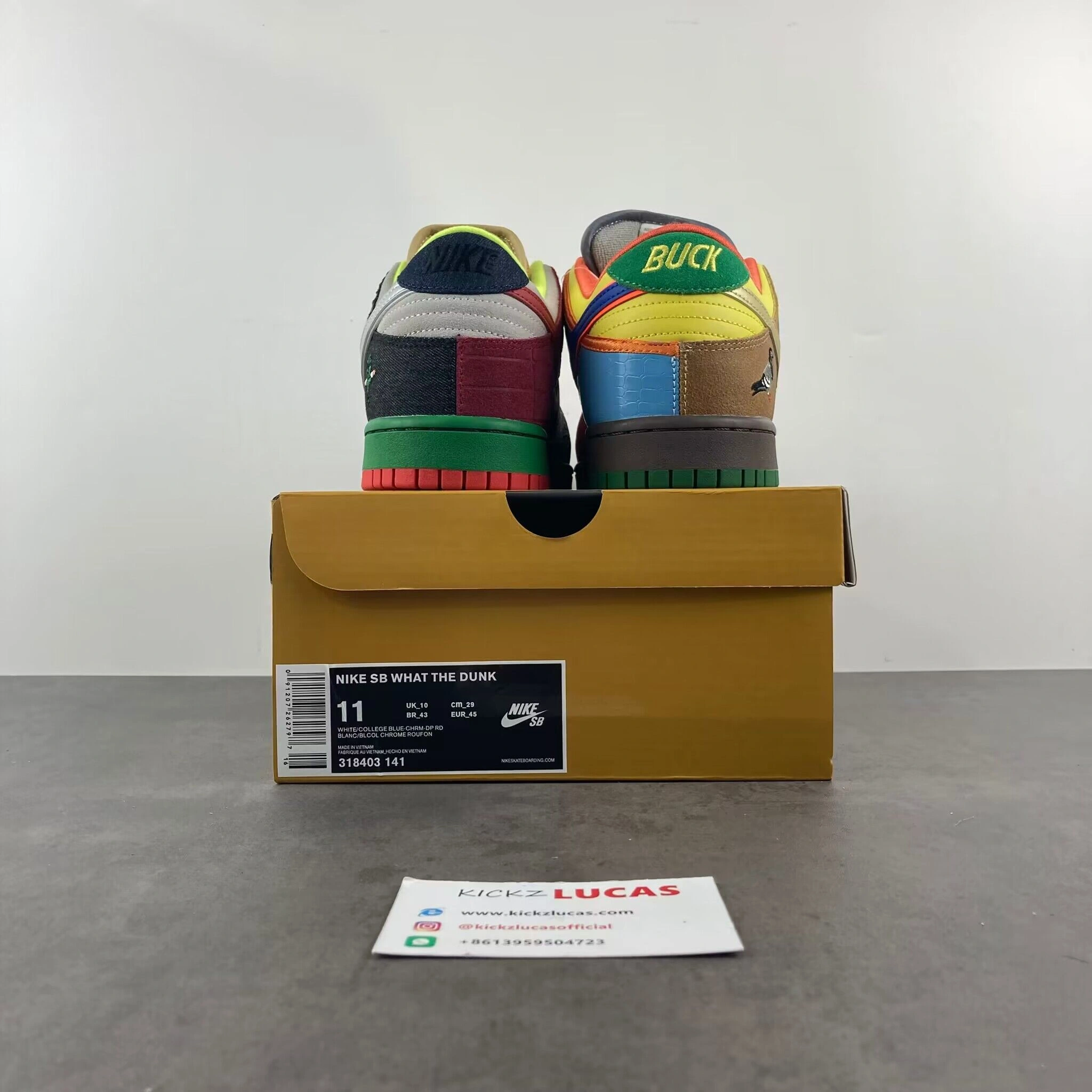 SB Dunk Low What the Dunk 318403- GoodFit 197