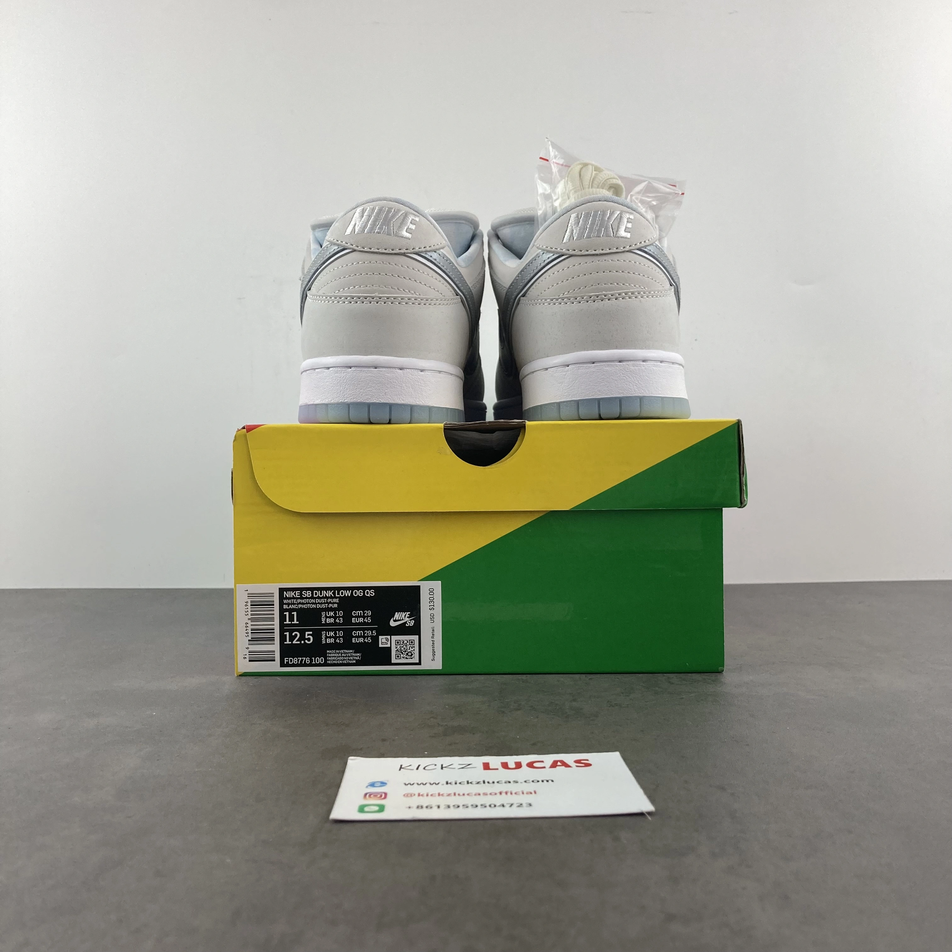 SB Dunk Low White Lobster (Friends and Family) FD8776- Compact 233