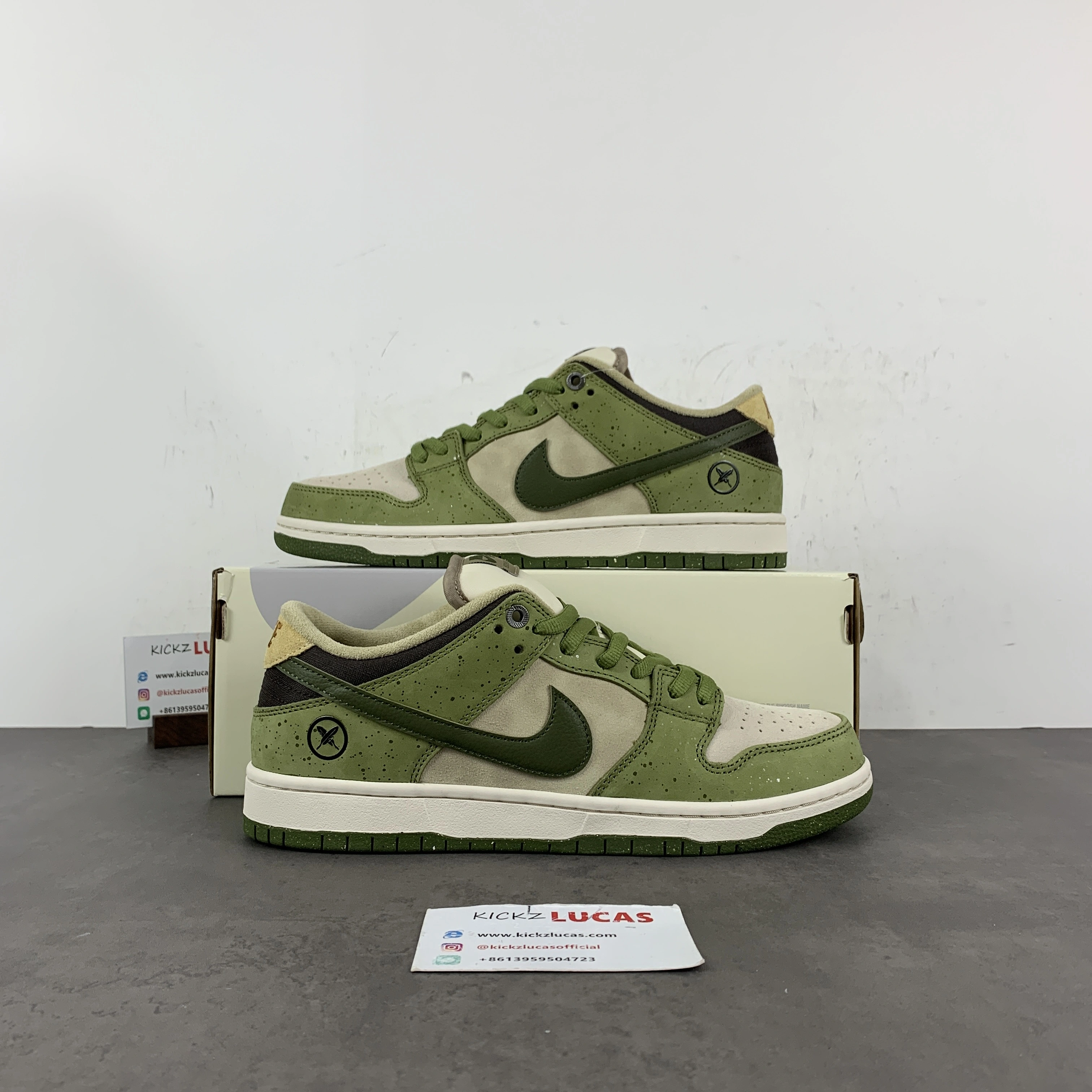WeatherProof SB Dunk Low Yuto Horigome Matcha HF8022- 11