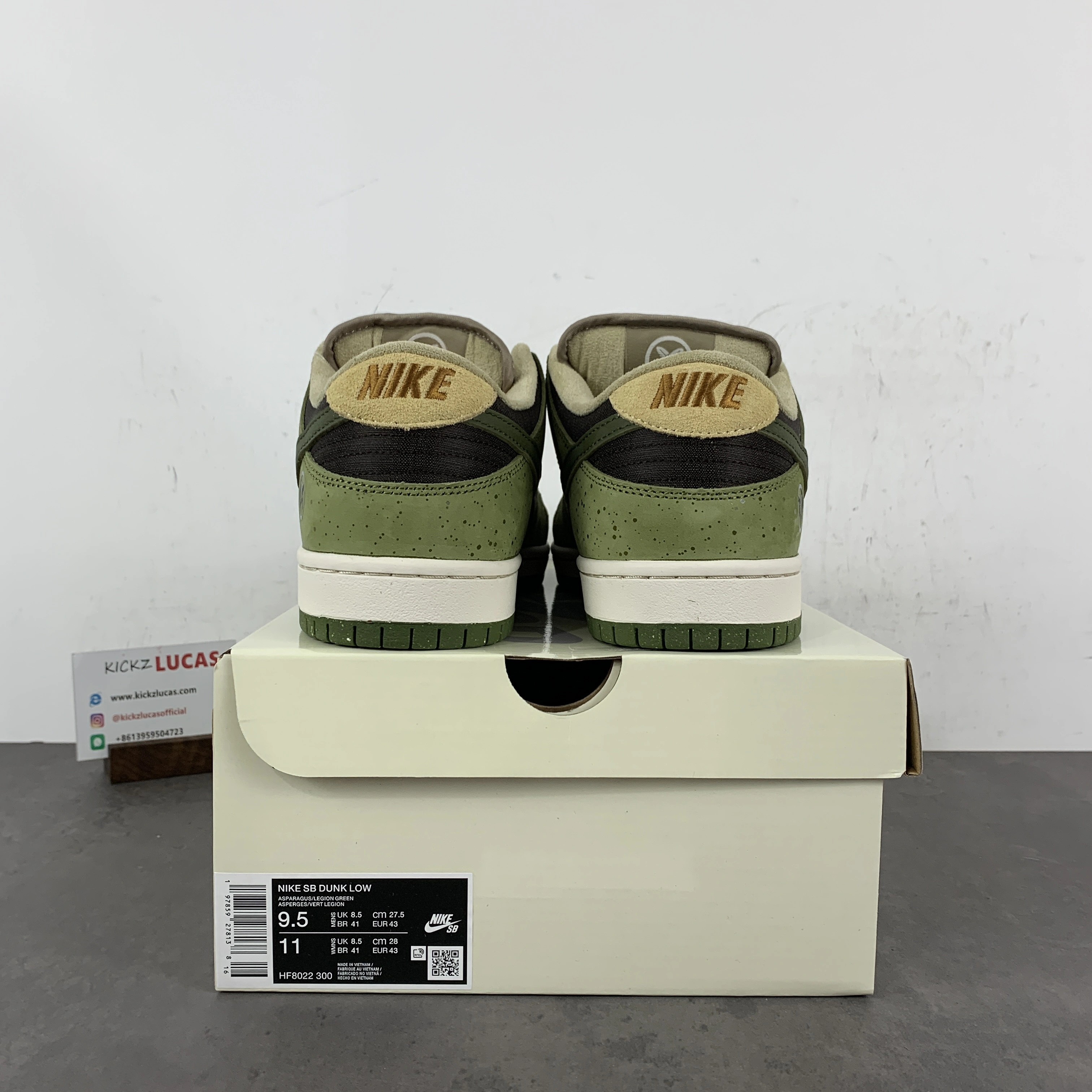 WeatherProof SB Dunk Low Yuto Horigome Matcha HF8022- 11