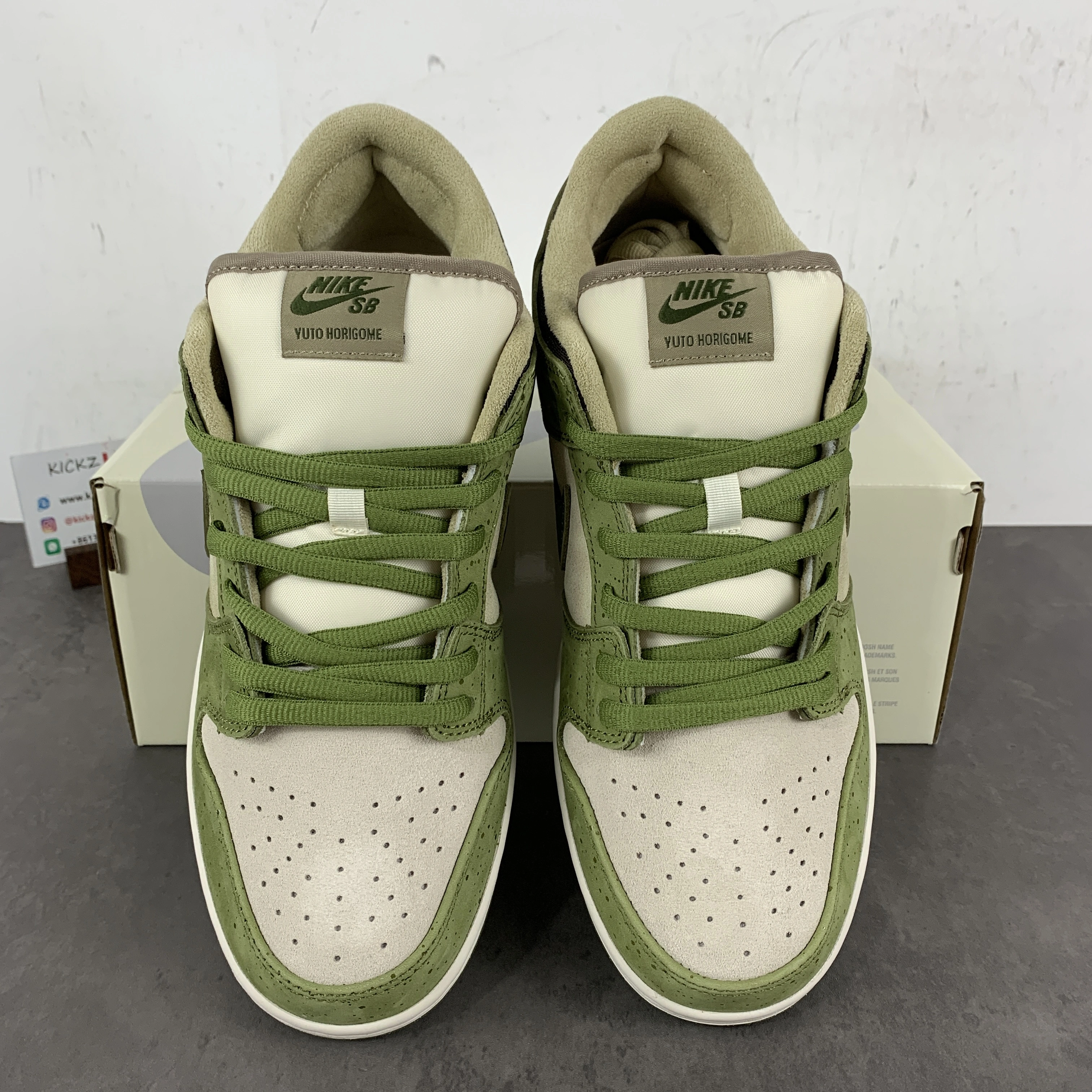 WeatherProof SB Dunk Low Yuto Horigome Matcha HF8022- 11