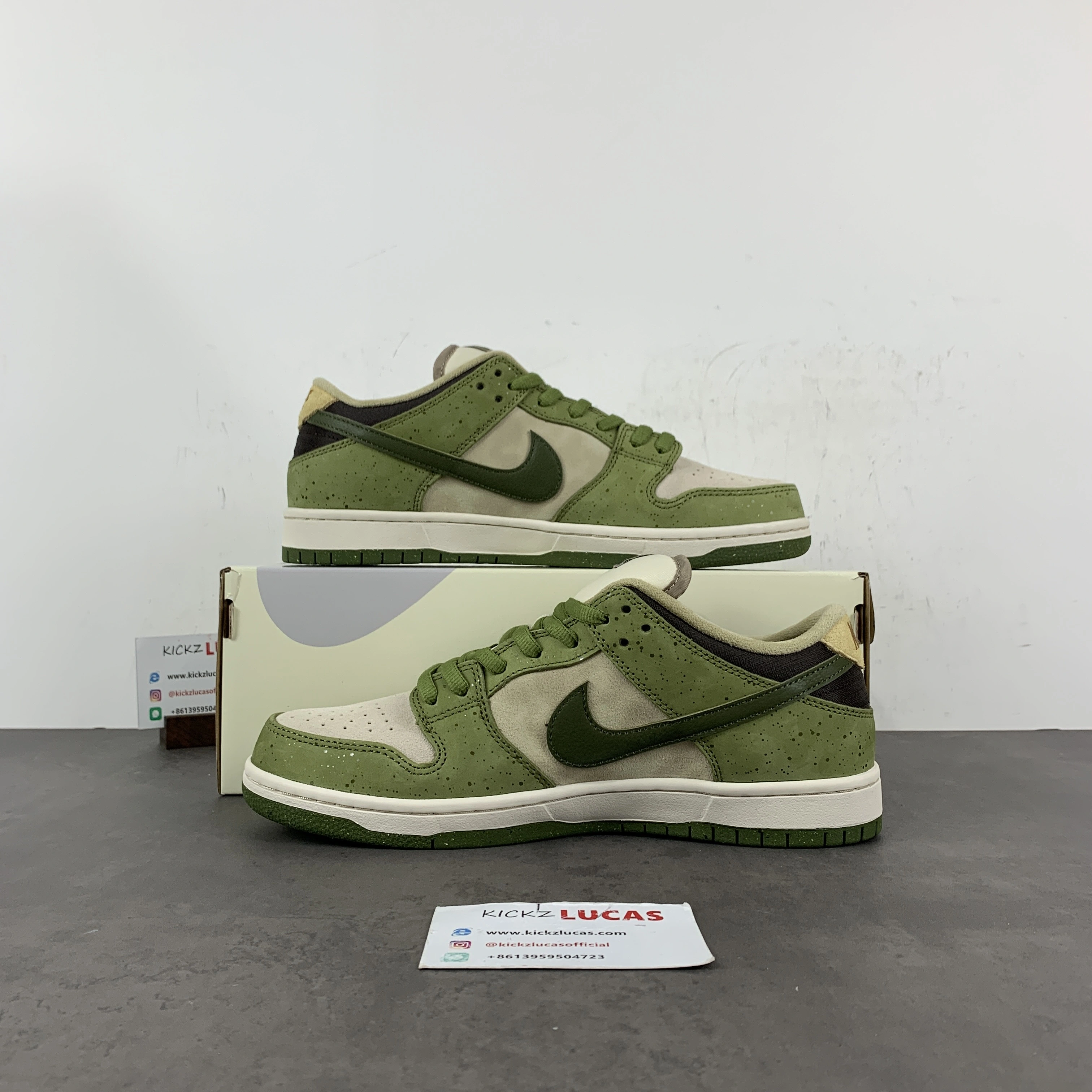 WeatherProof SB Dunk Low Yuto Horigome Matcha HF8022- 11