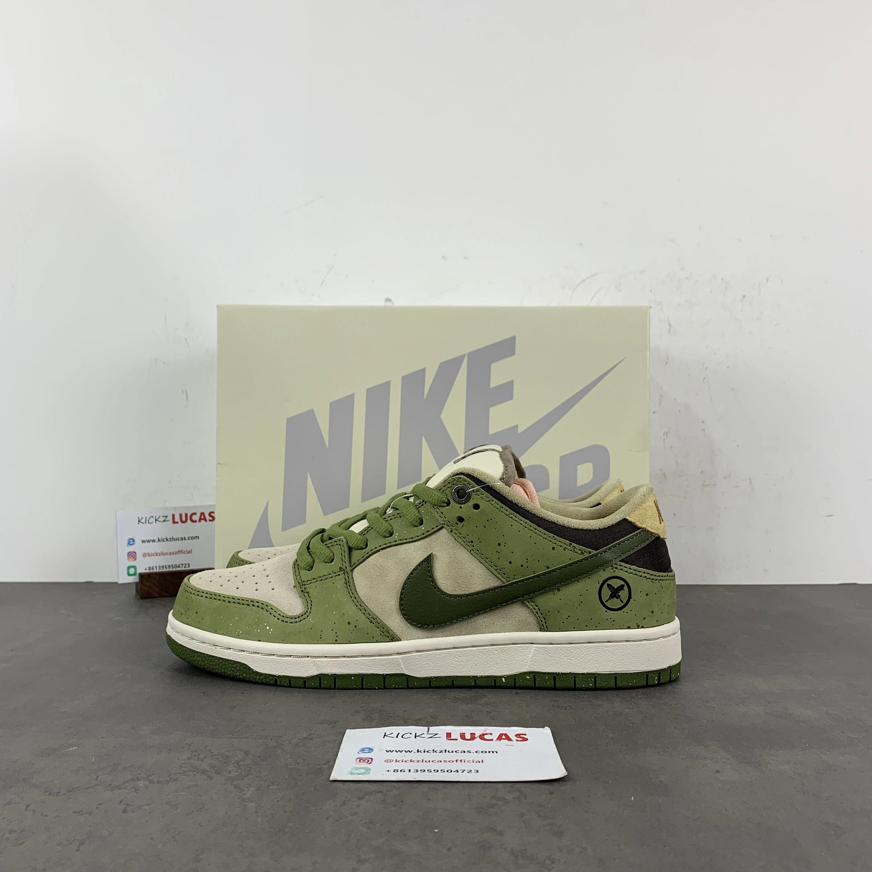 WeatherProof SB Dunk Low Yuto Horigome Matcha HF8022- 11