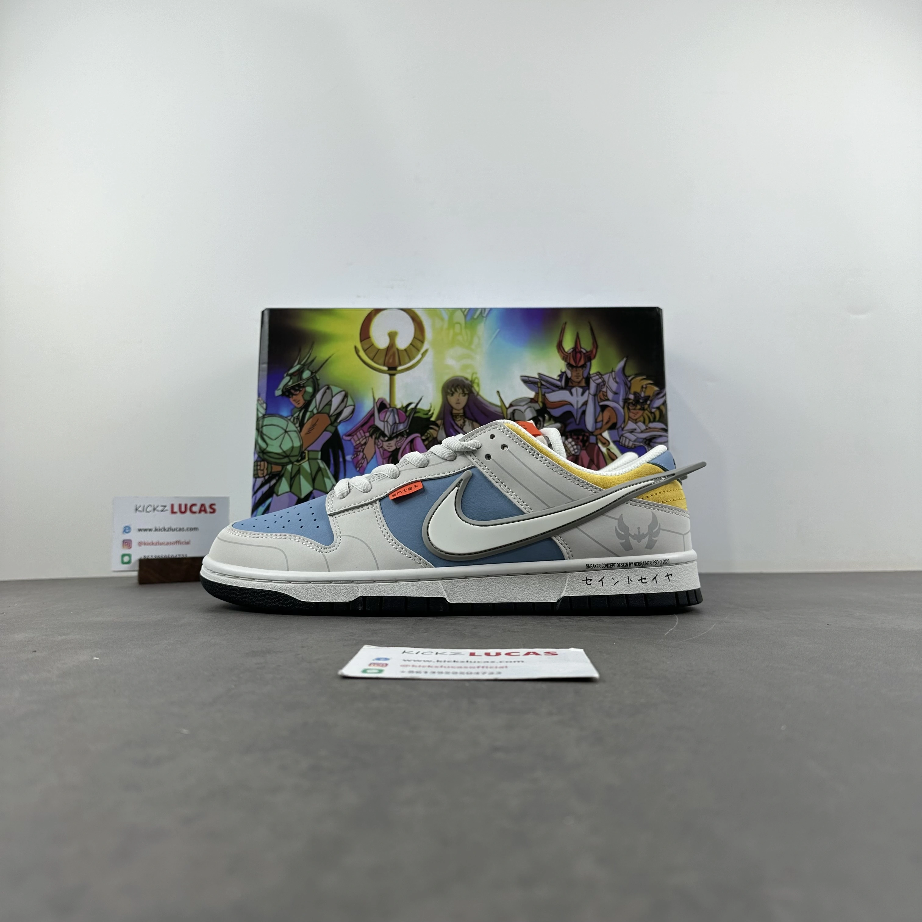 Saint Seiya x SB Dunk Low Blue ZD2356- EasyCare 67