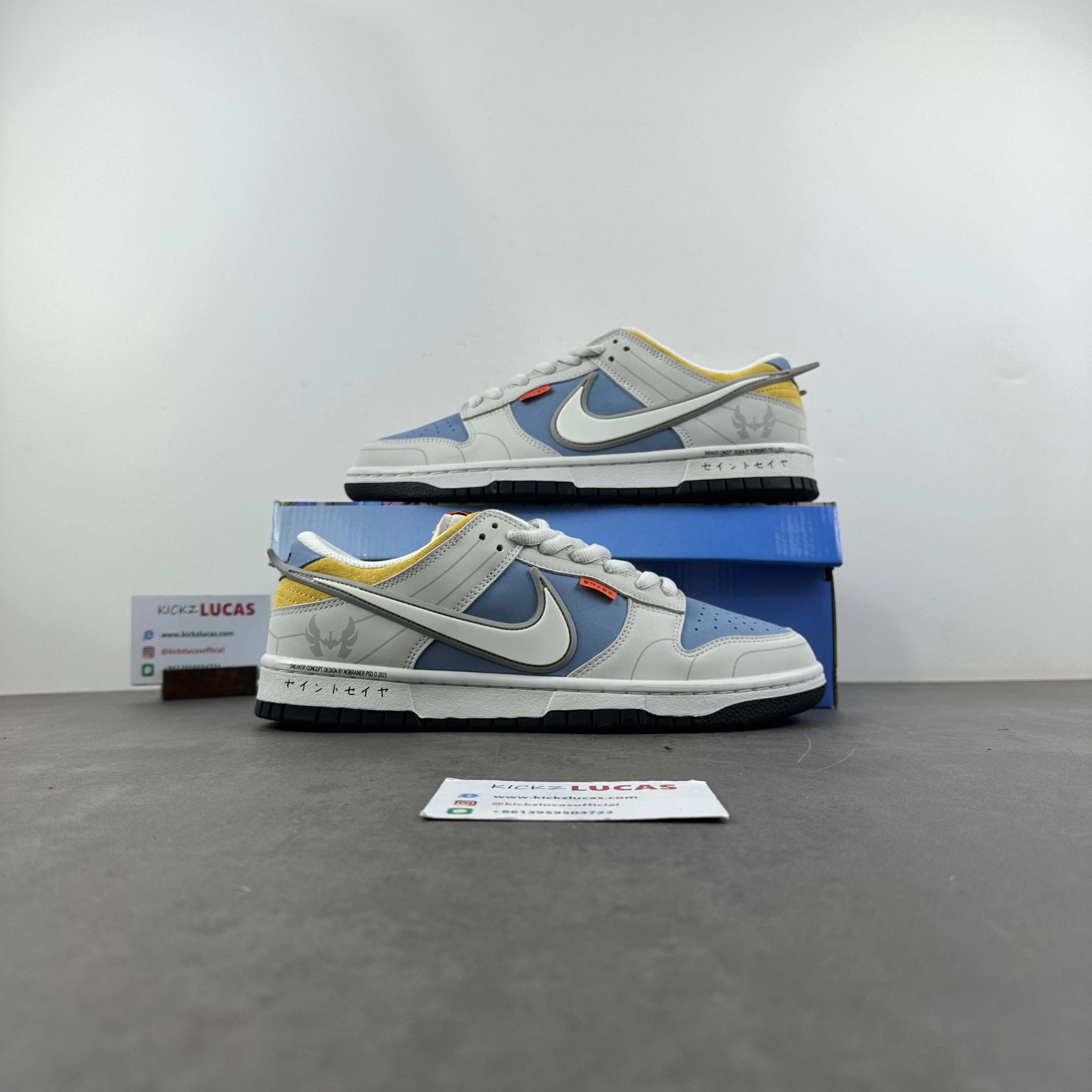 Saint Seiya x SB Dunk Low Blue ZD2356- EasyCare 67