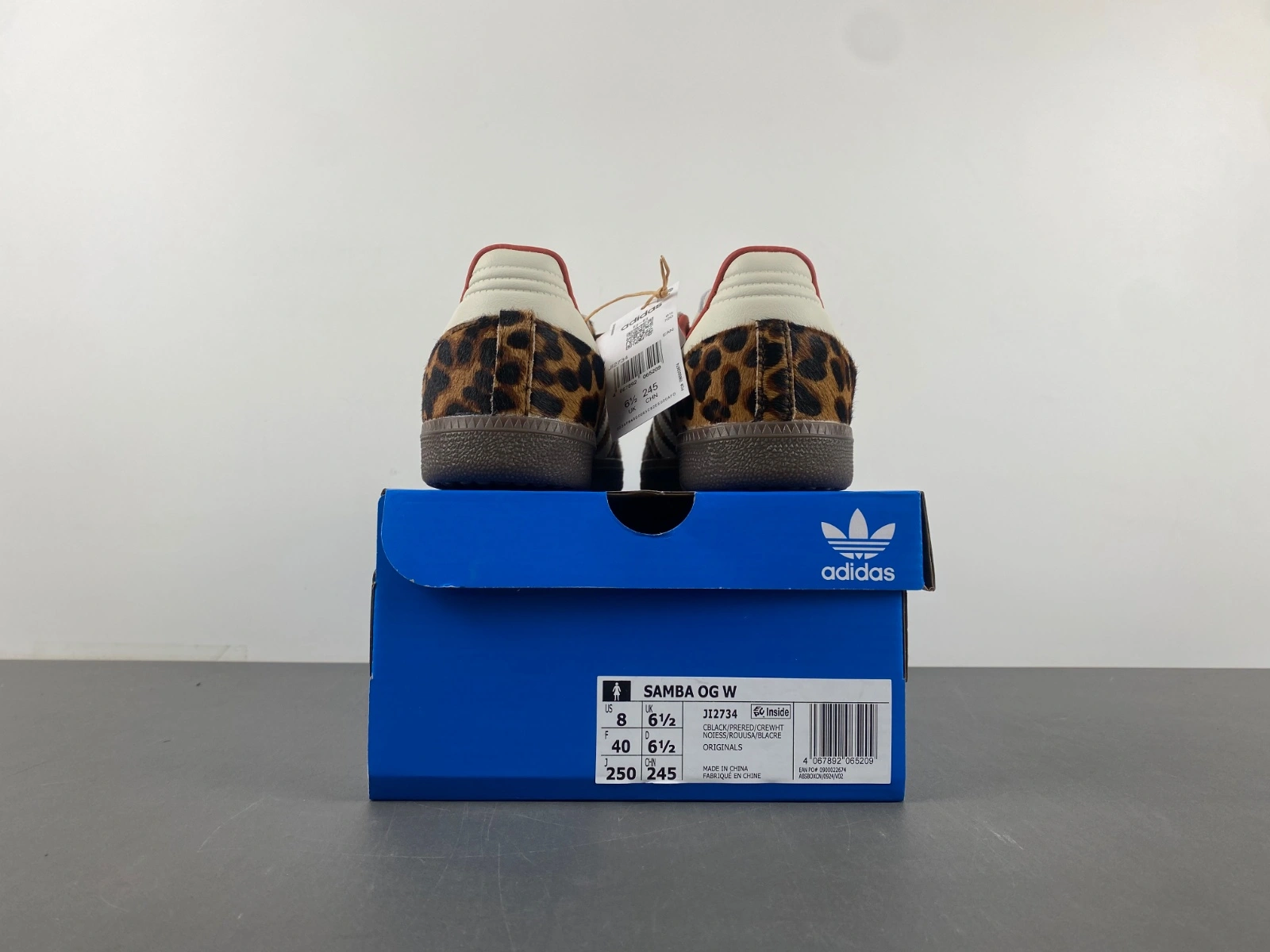 Samba OG Preloved Red Leopard JI SmoothTexture 2771
