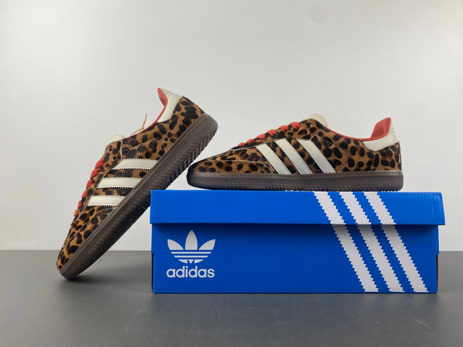 Samba OG Preloved Red Leopard JI SmoothTexture 2771