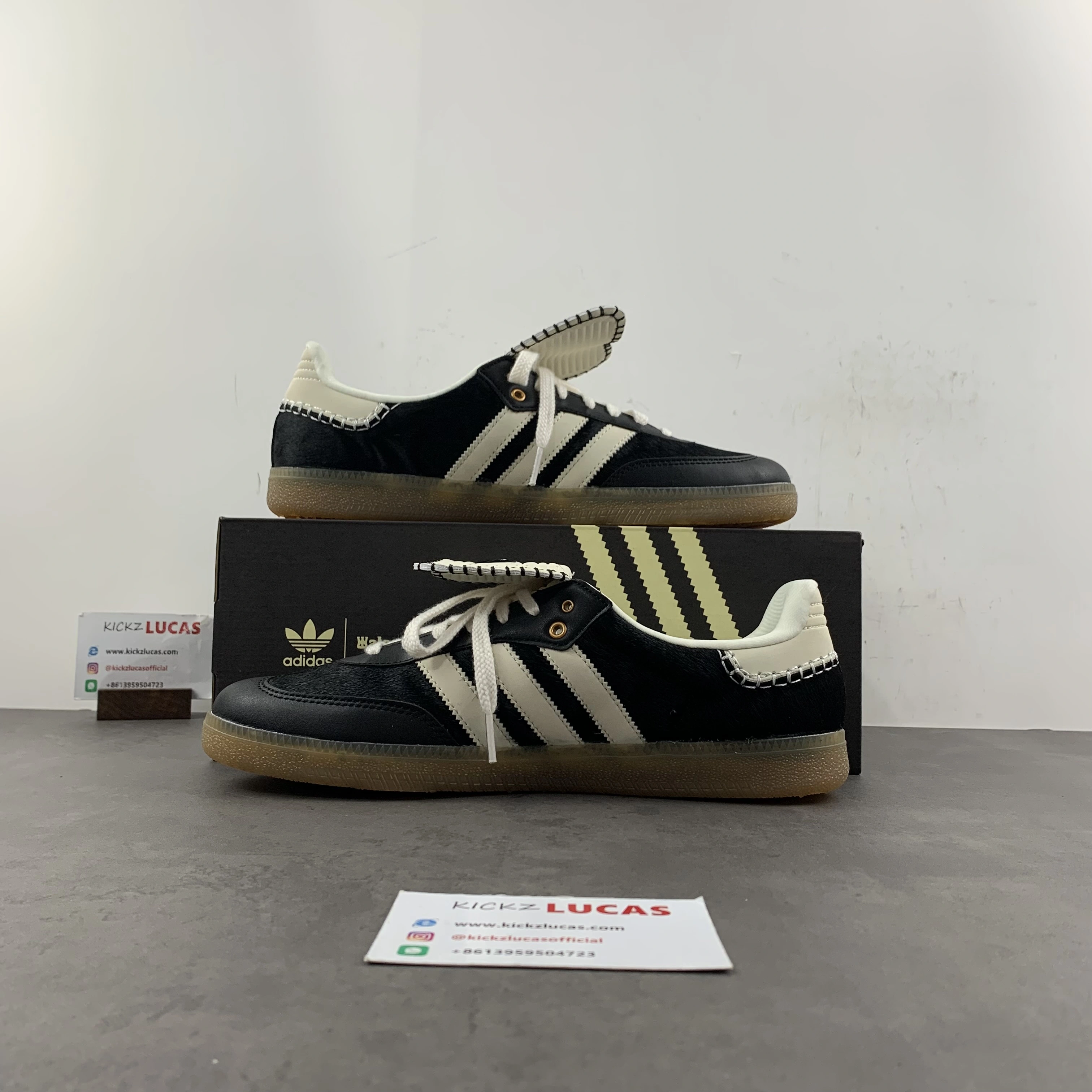 Samba Pony Tonal Wales Bonner Core Black IE ModernLook 2788